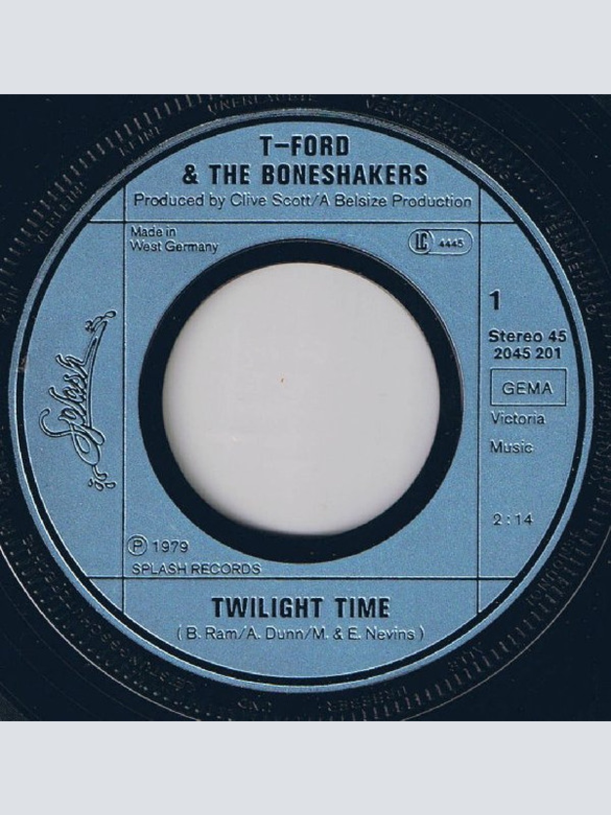 Vinyl / T. Ford And The Boneshakers* - Twilight Time