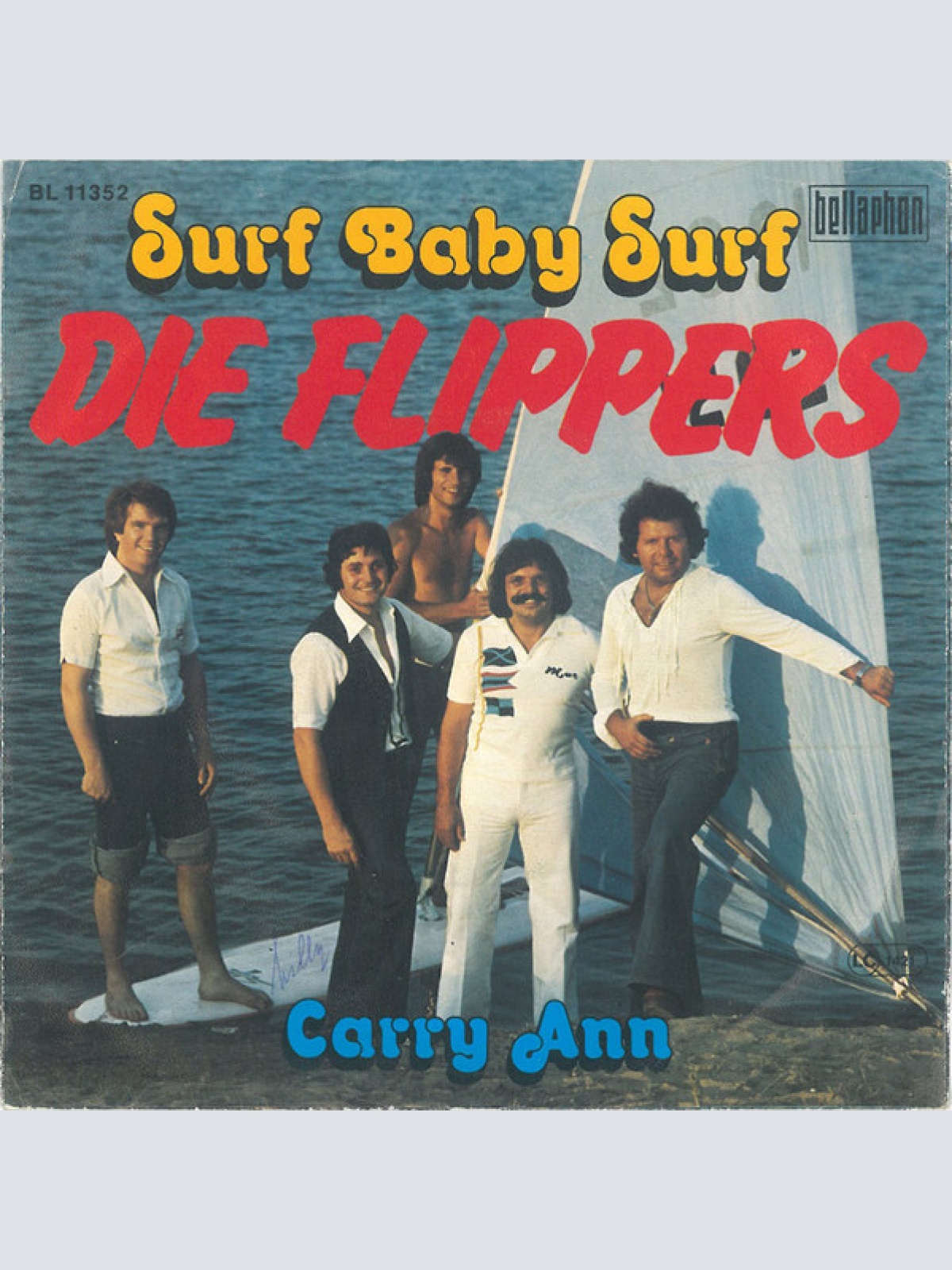 Vinyl / Die Flippers - Surf Baby Surf