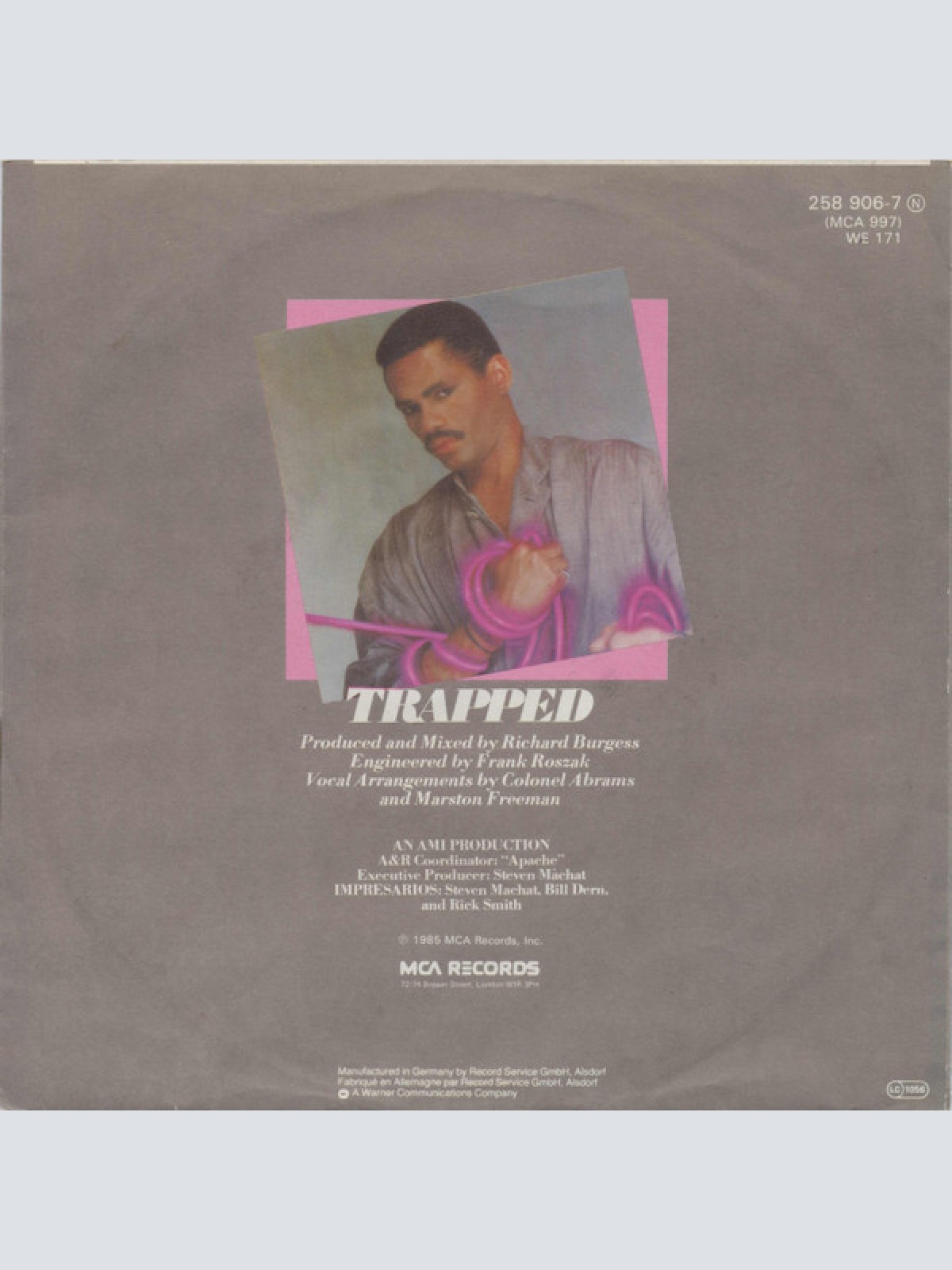Vinyl / Colonel Abrams - Trapped (7" Version)