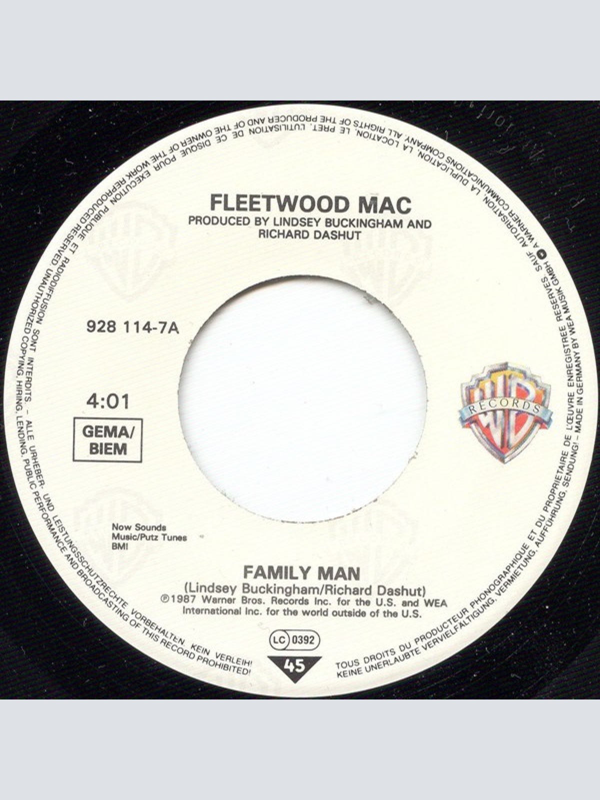Vinyl / Fleetwood Mac - Family Man