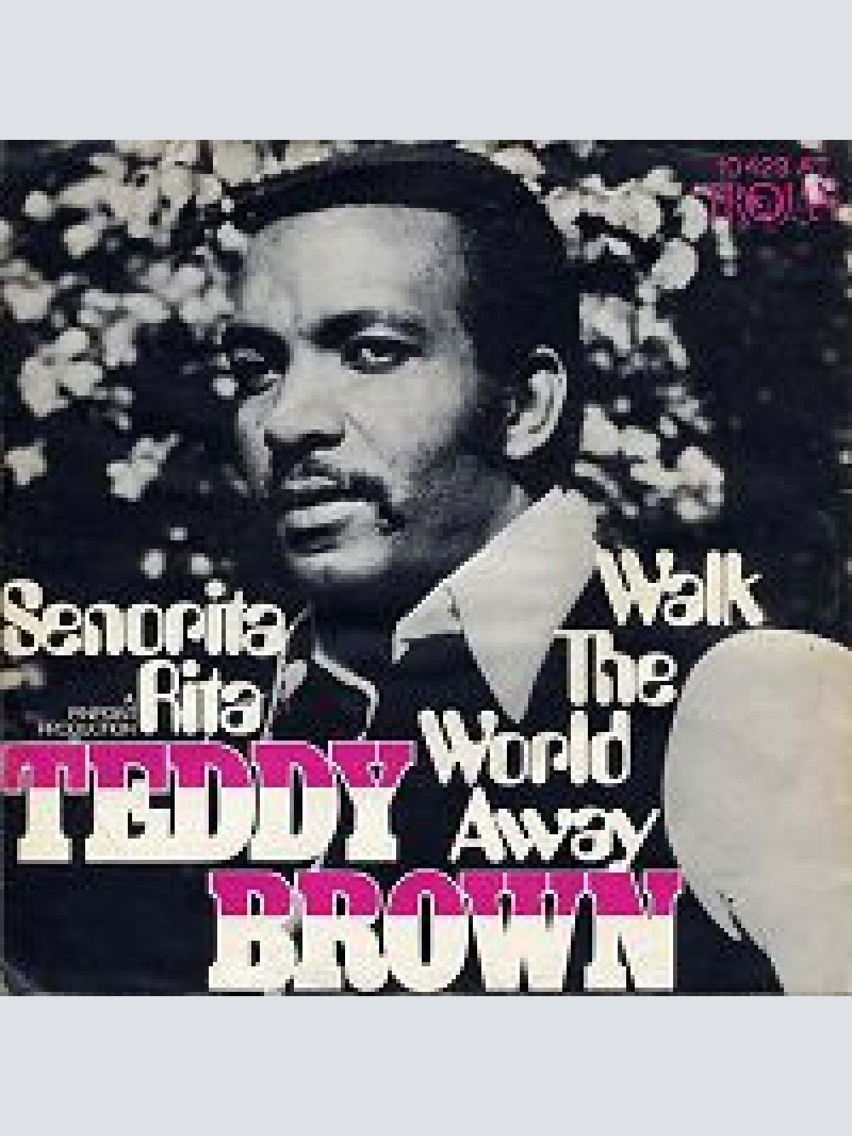 Vinyl / Teddy Brown (3) - Walk The World Away / Senorita Rita