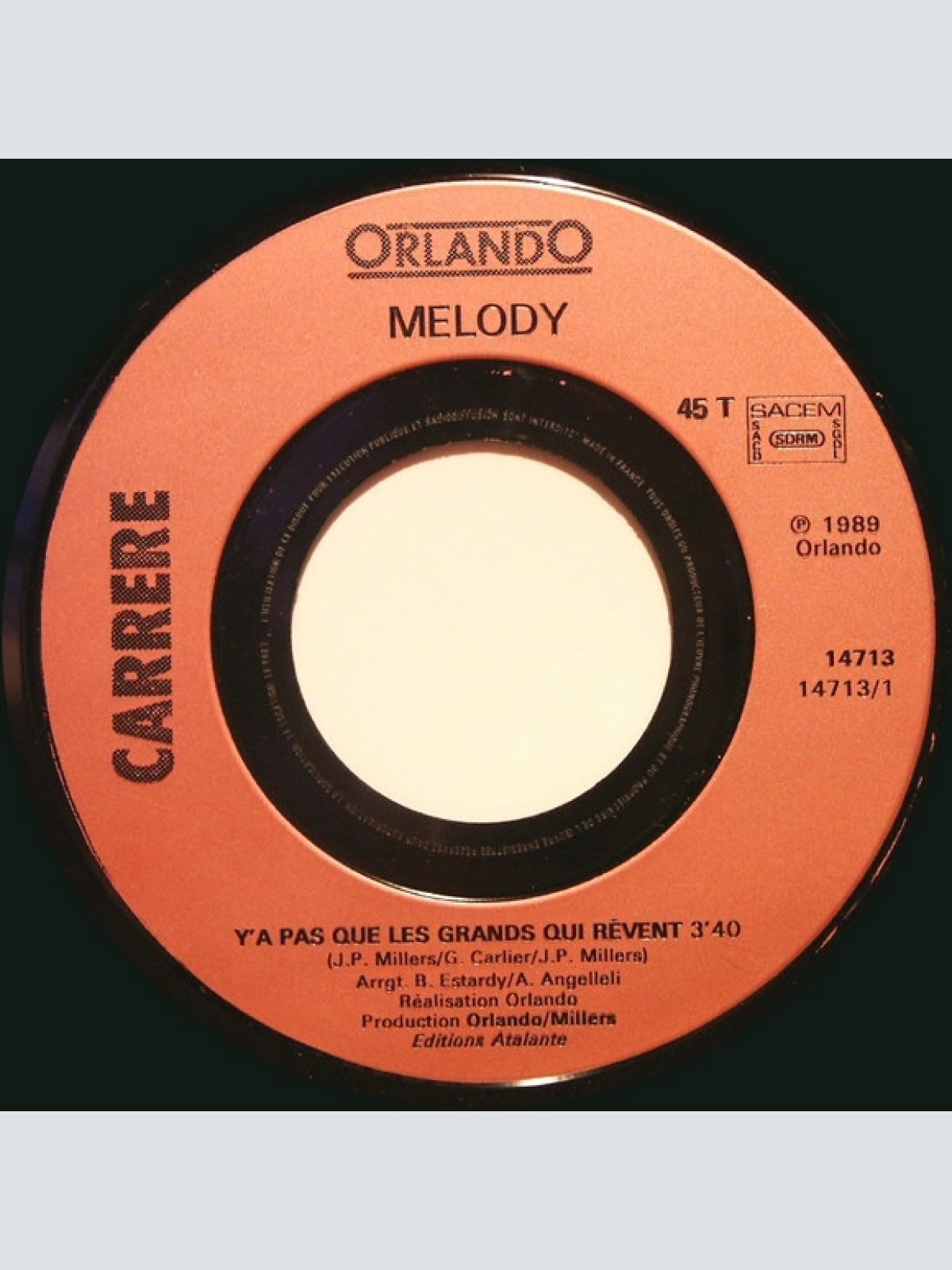 Vinyl / Melody (9) - Y'a Pas Que Les Grands Qui Rêvent