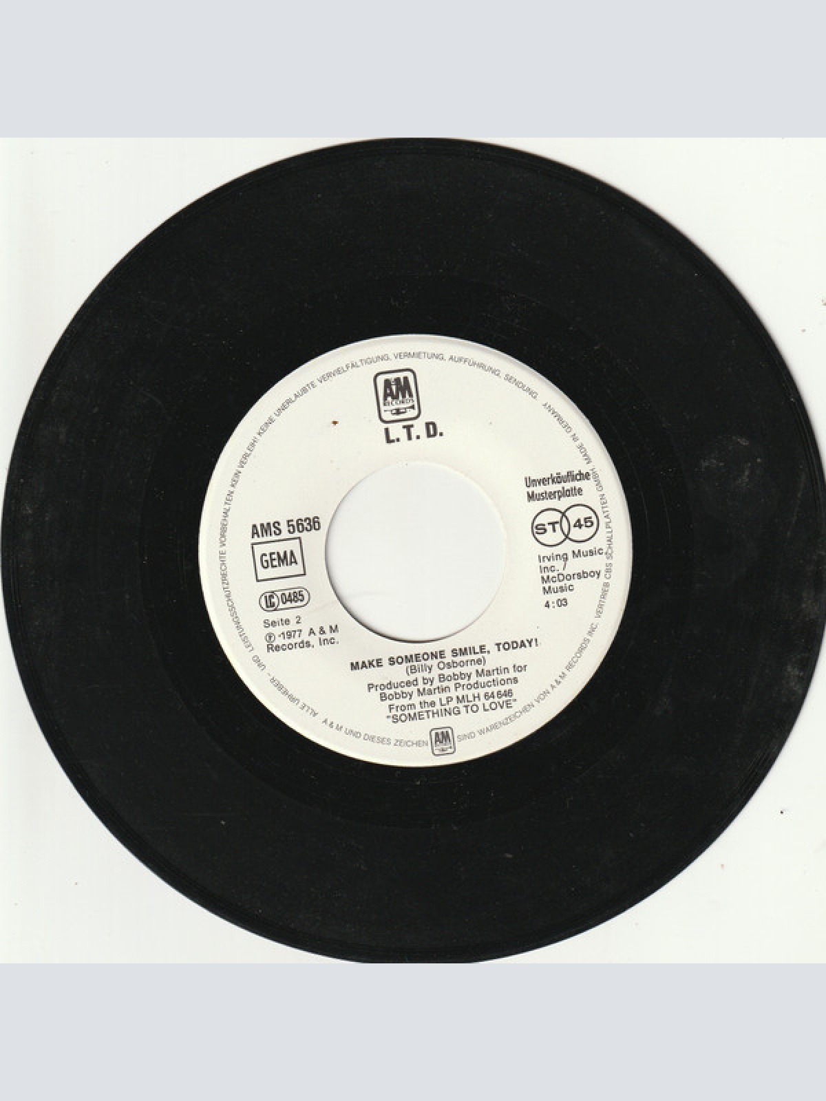 Vinyl / L.T.D. - Never Get Enough Of Your Love