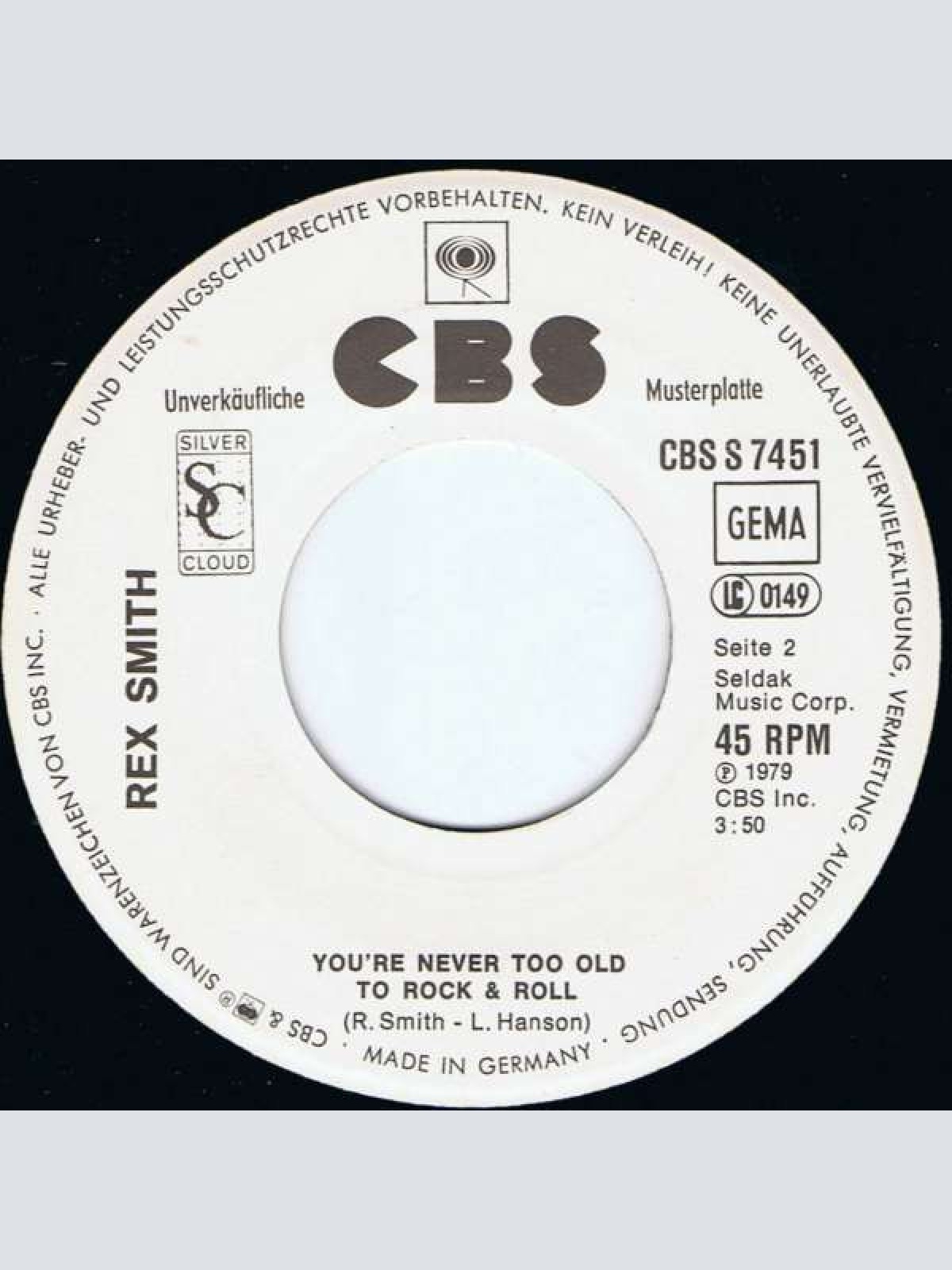 Vinyl / Rex Smith - You Take My Breath Away