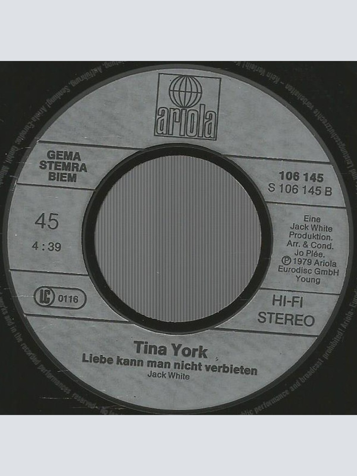 Vinyl / Tina York - Little River (Deutsche Original-Aufnahme)