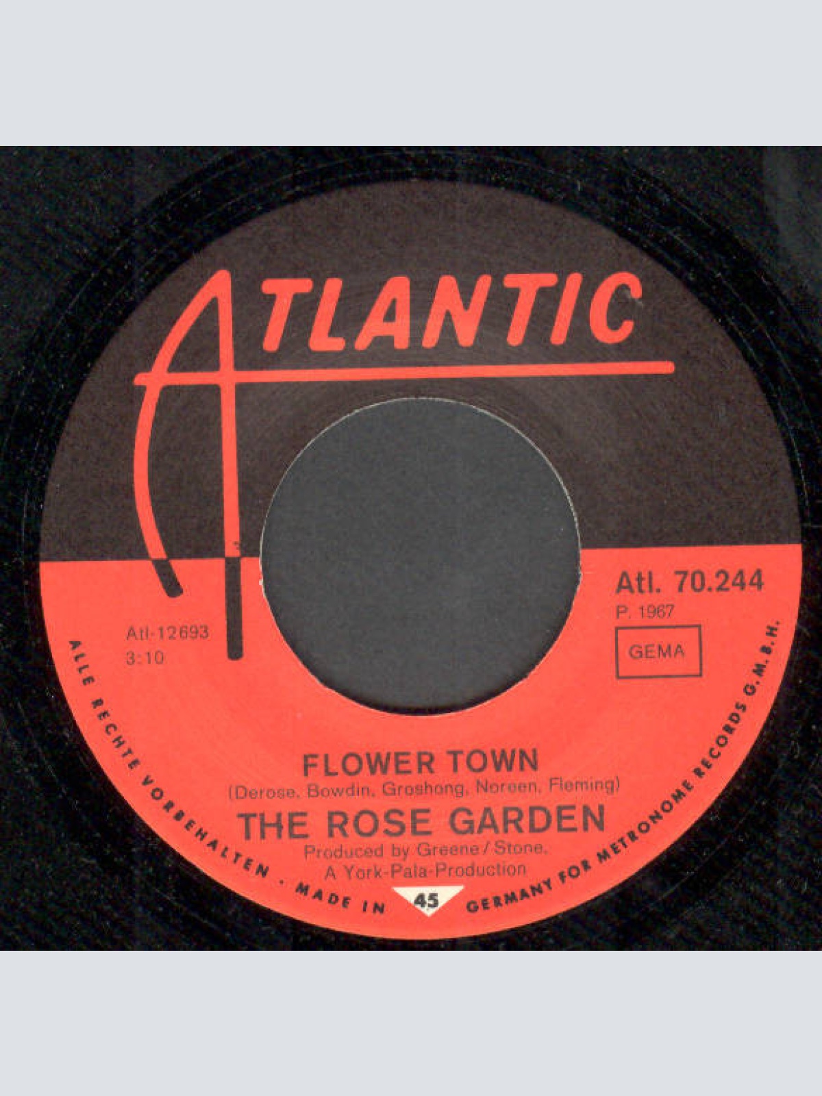 Vinyl / The Rose Garden - Next Plane To London