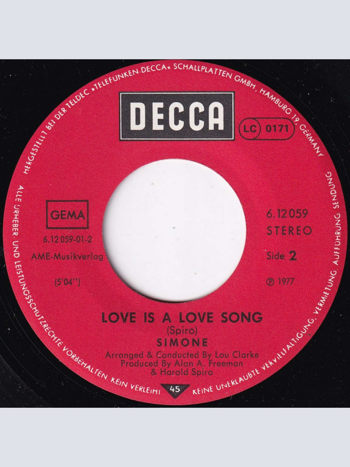 Vinyl / Simone (33) - A Little Bit Of Magic