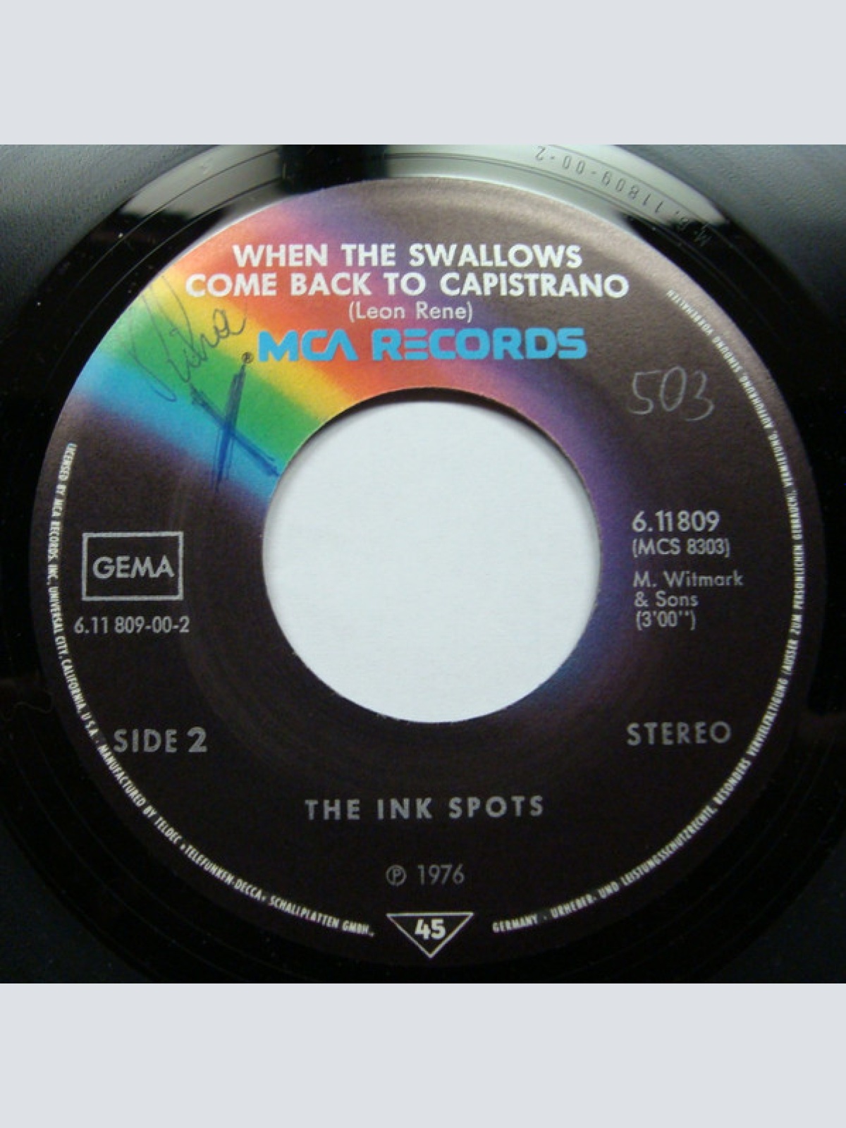 Vinyl / The Ink Spots - I Love Coffee, I Love Tea