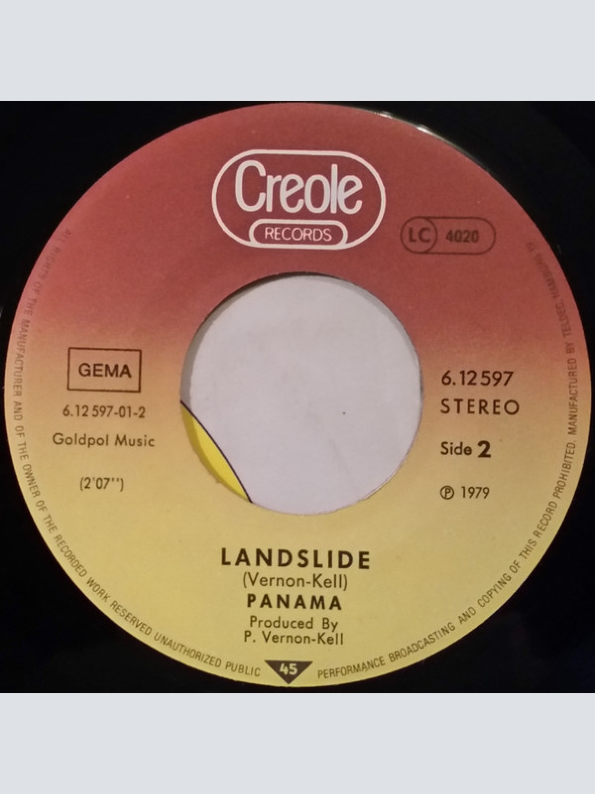 Vinyl / Panama (4) - The Woman Behind The Man