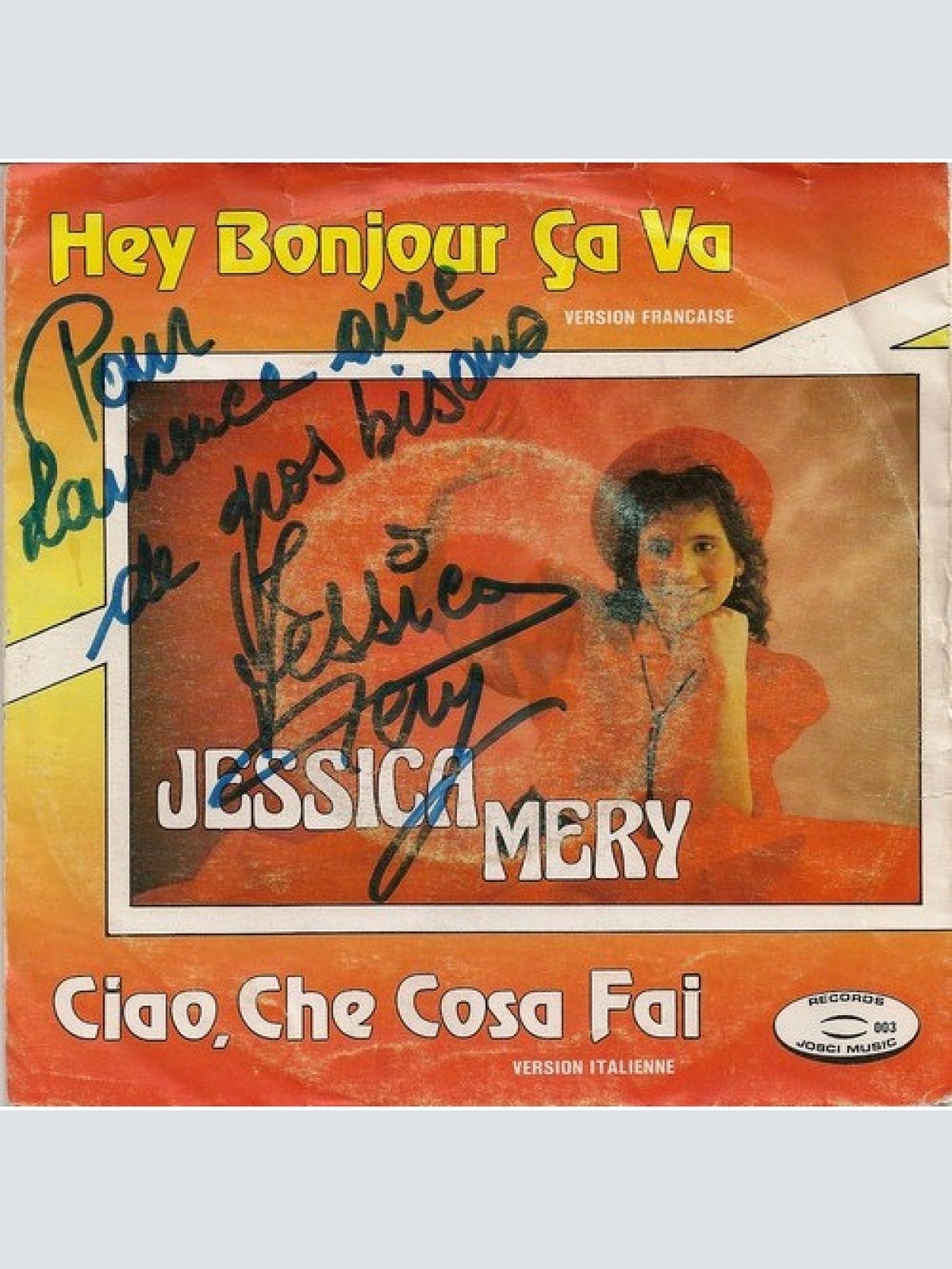 Vinyl / Jessica Mery - Hey Bonjour Ça Va