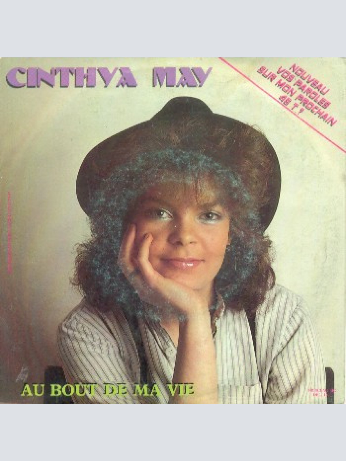 Vinyl / Cinthya May - Au Bout De Ma Vie
