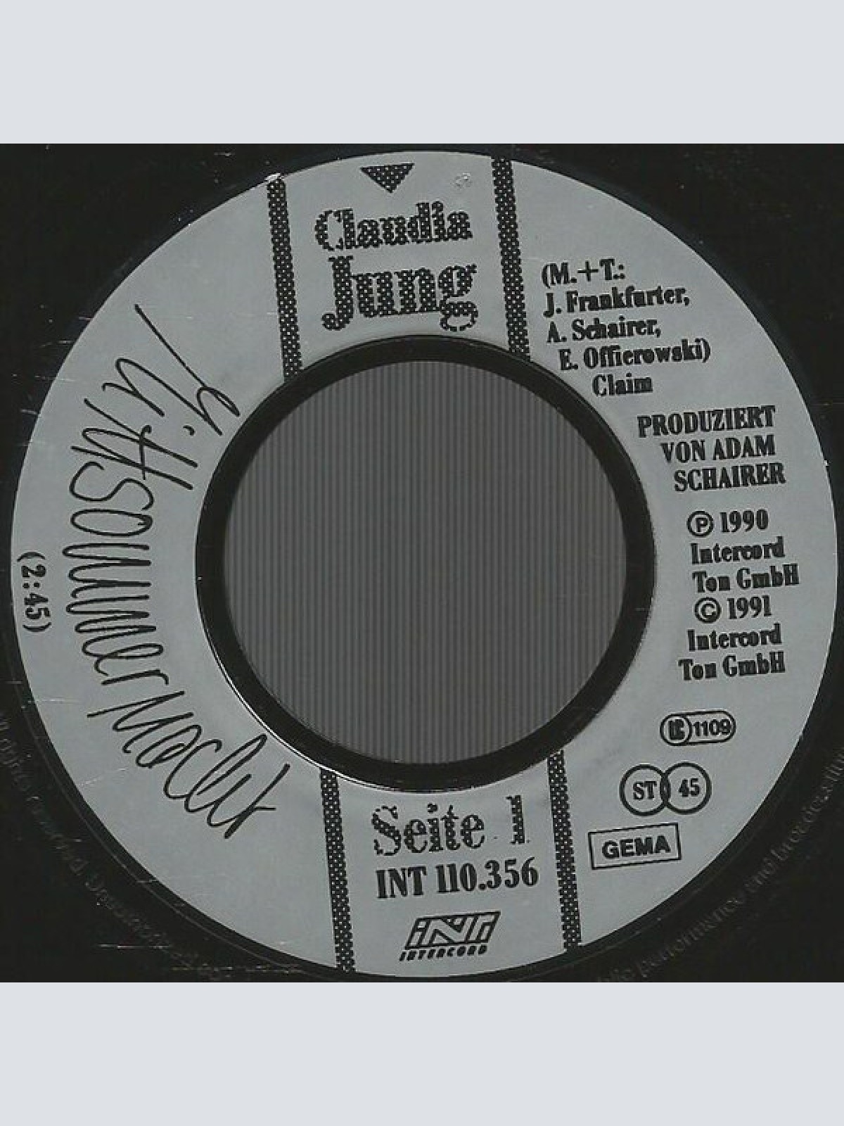 Vinyl / Claudia Jung - Mittsommernacht