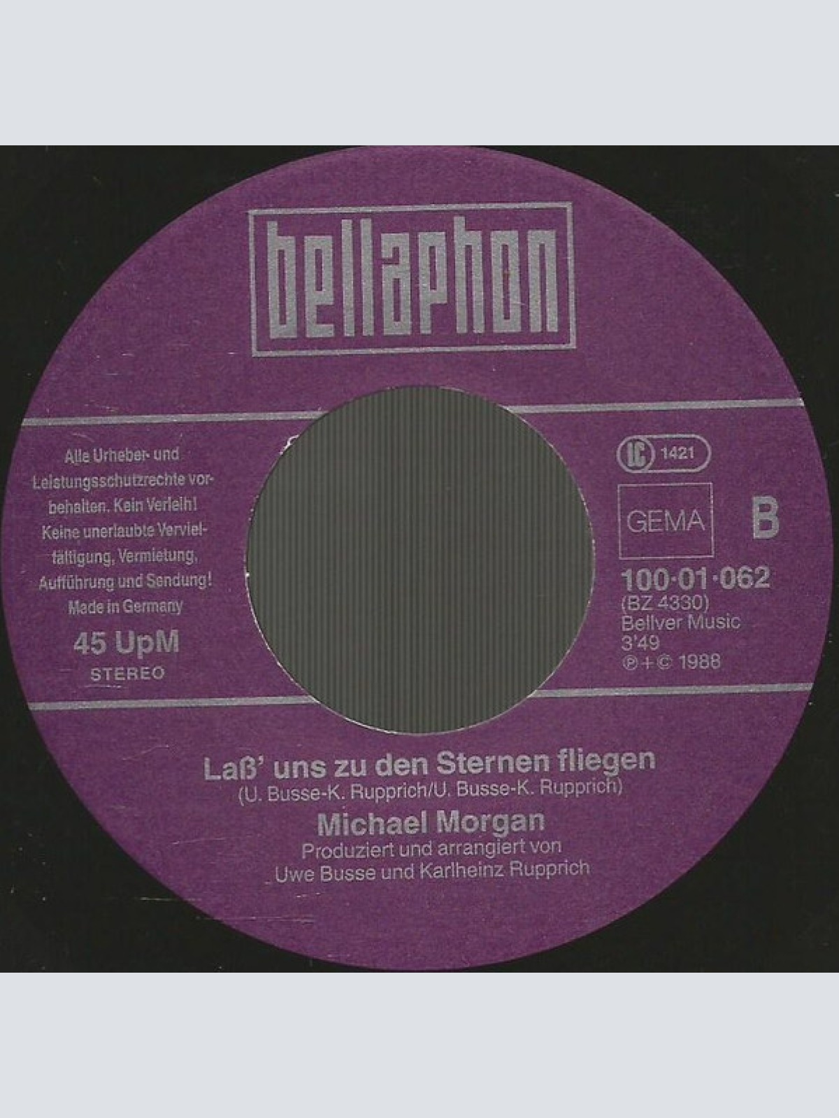 Vinyl / Michael Morgan (2) - Herzschlag Bis Zur Ewigkeit