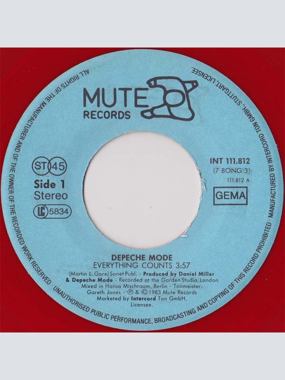 Vinyl / Depeche Mode - Everything Counts