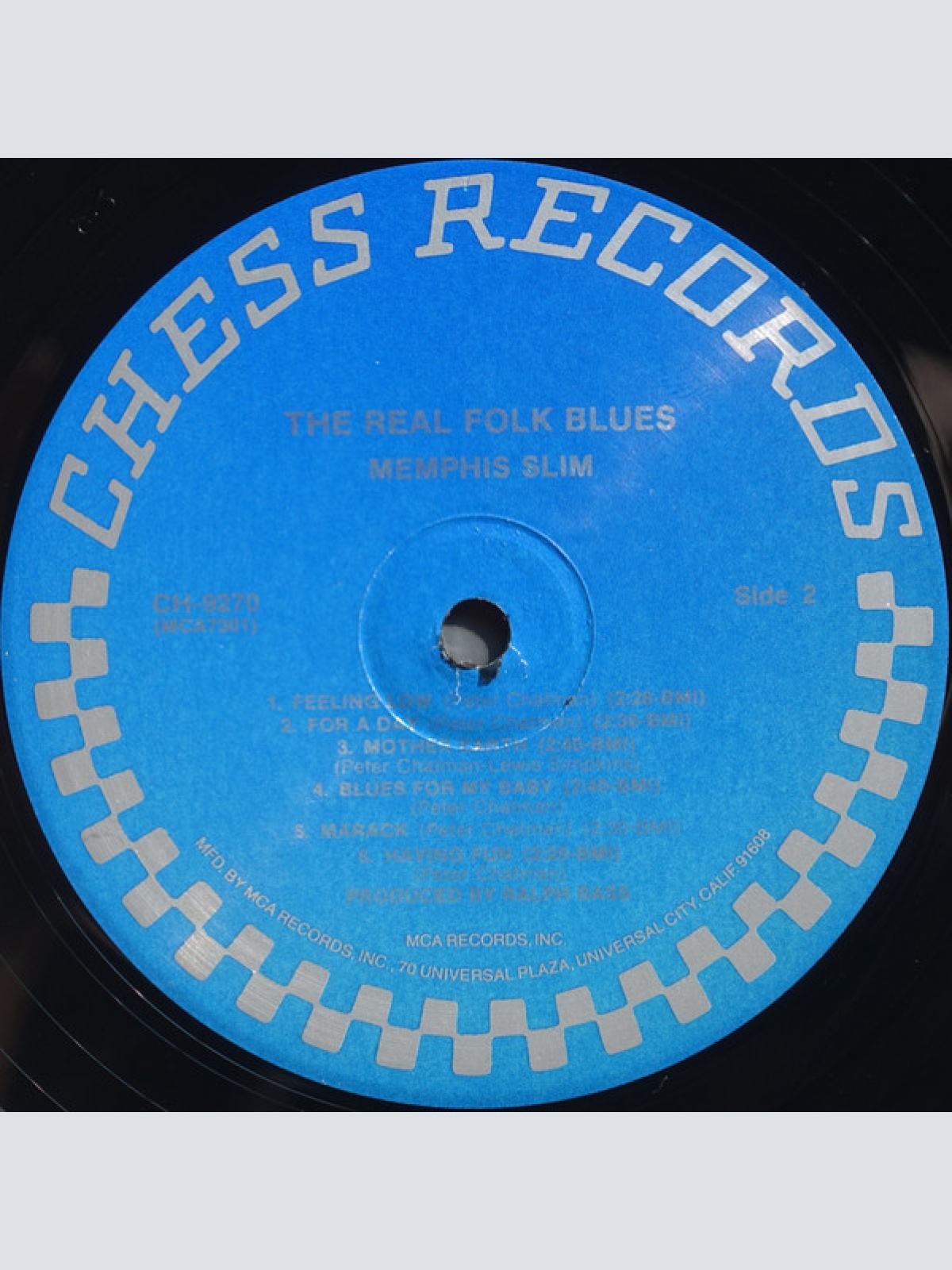 Vinyl / Memphis Slim - The Real Folk Blues