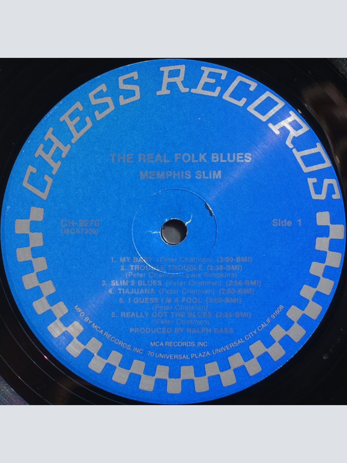 Vinyl / Memphis Slim - The Real Folk Blues