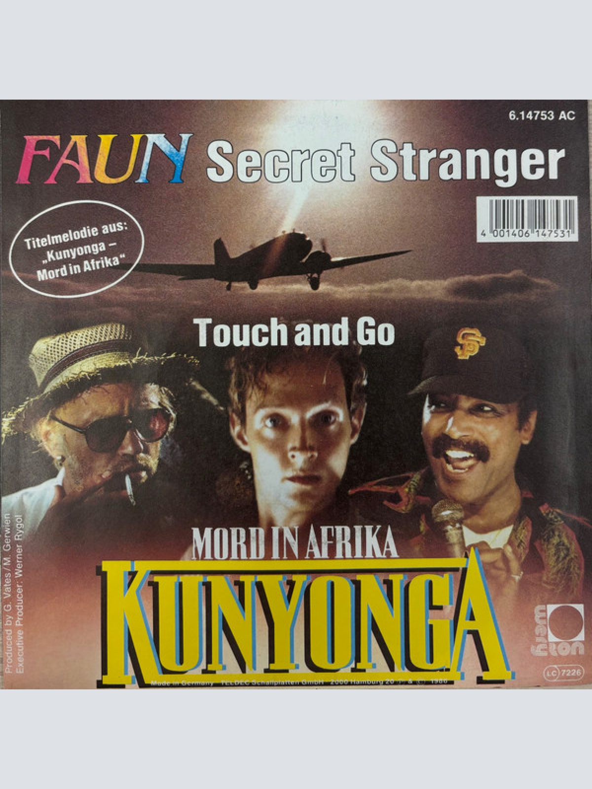 Vinyl / Faun (16) - Secret Stranger / Touch And Go