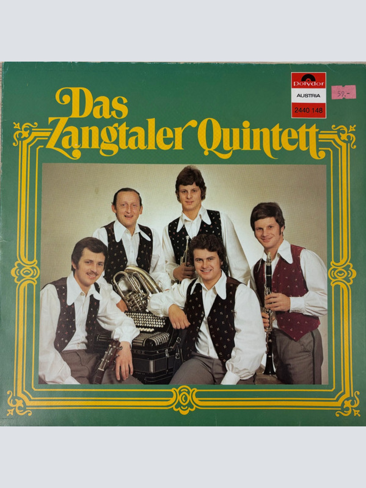 Vinyl / Das Zangtaler Quintett* - Das Zangtaler Quintett