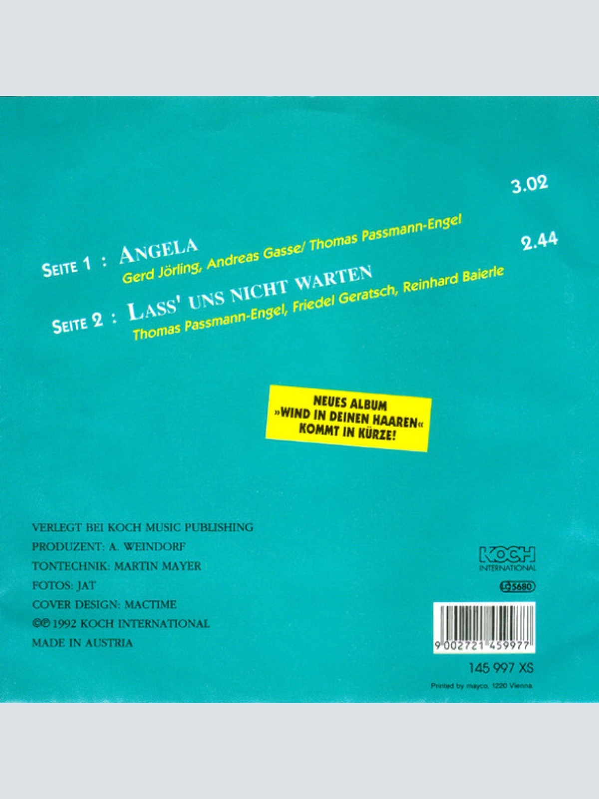 Vinyl / Moon Beats* - Angela