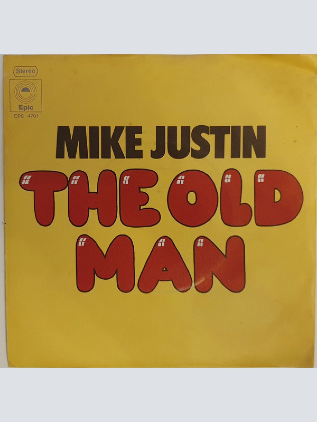 Vinyl / Mike Justin - The Old Man