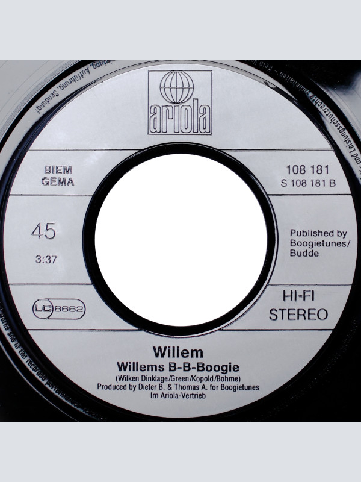 Vinyl / Willem (2) - Geil