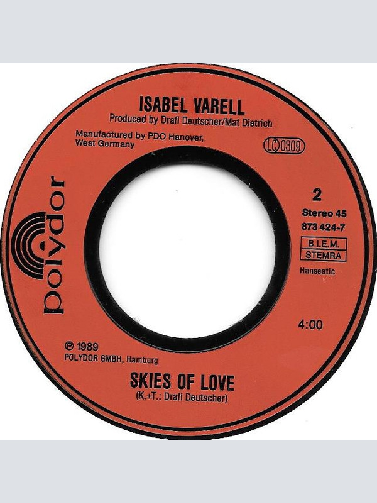 Vinyl / Isabel Varell - Indestructible Love