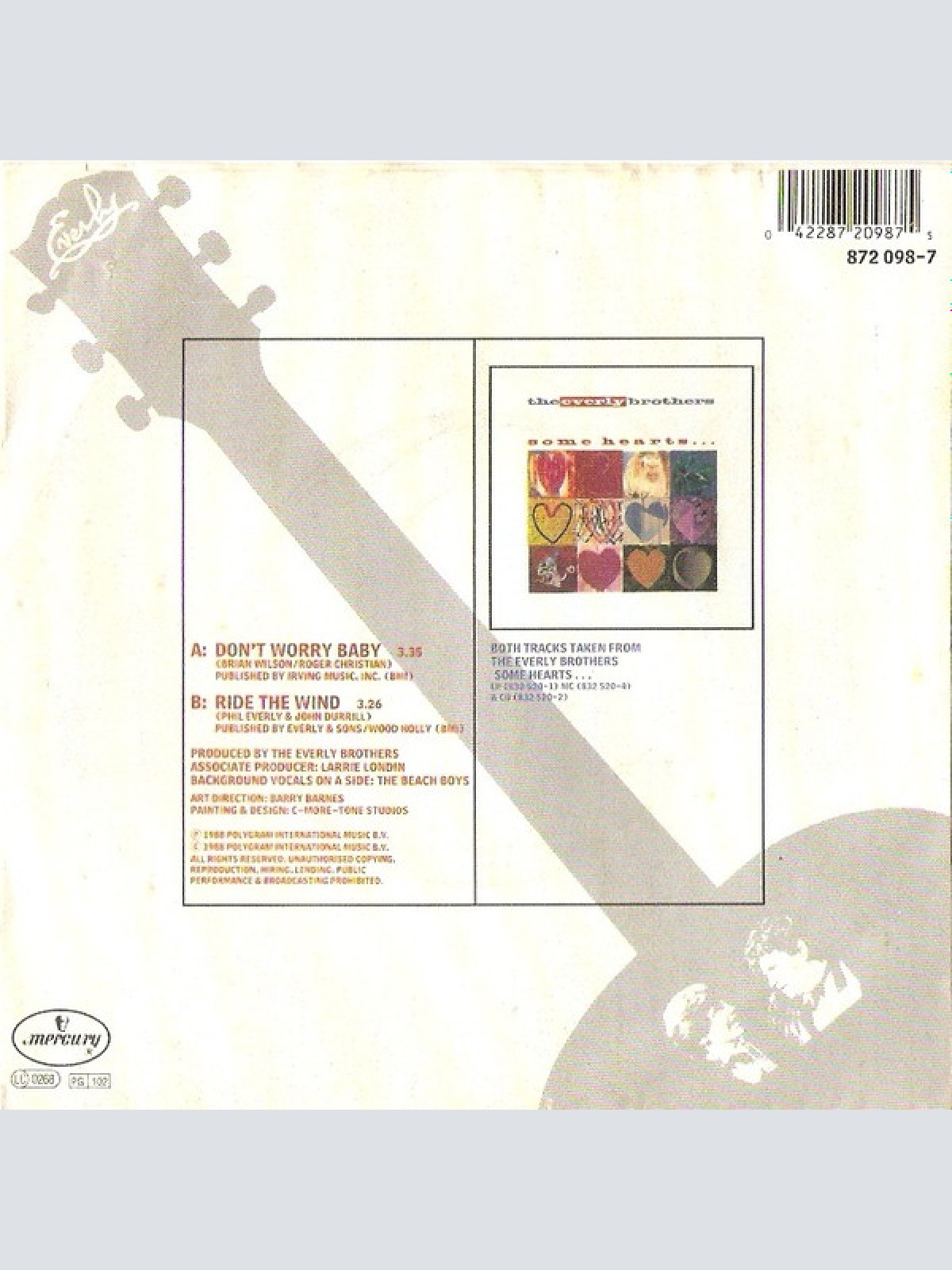 Vinyl / The Everly Brothers* - Don't Worry Baby