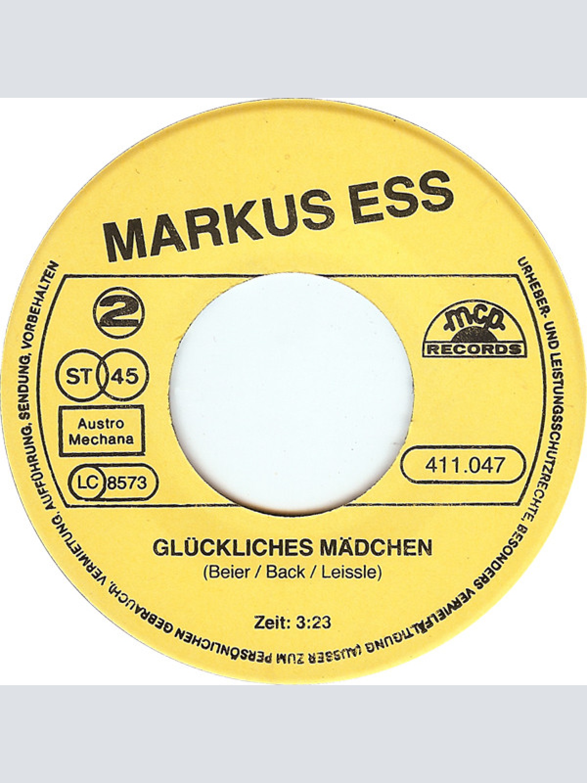 Vinyl / Markus Ess - Für Dich
