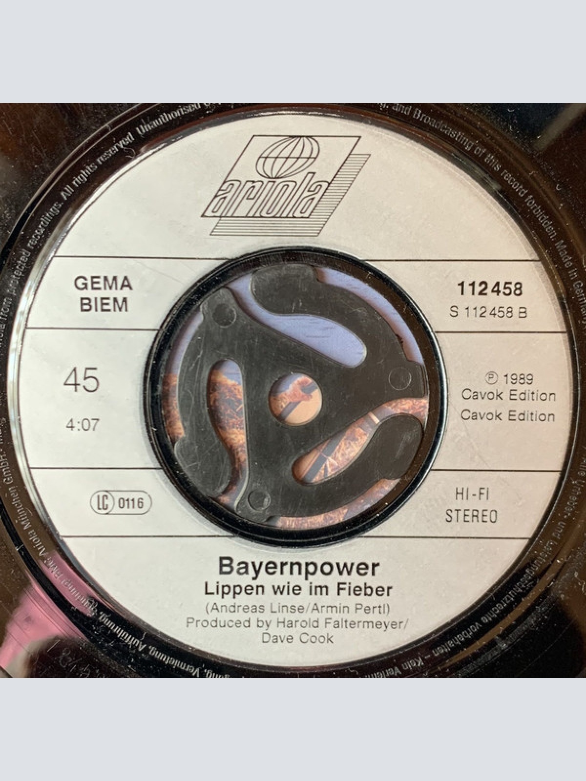 Vinyl / Bayernpower - Funky Cold Medina (Ein Bayer In New York)