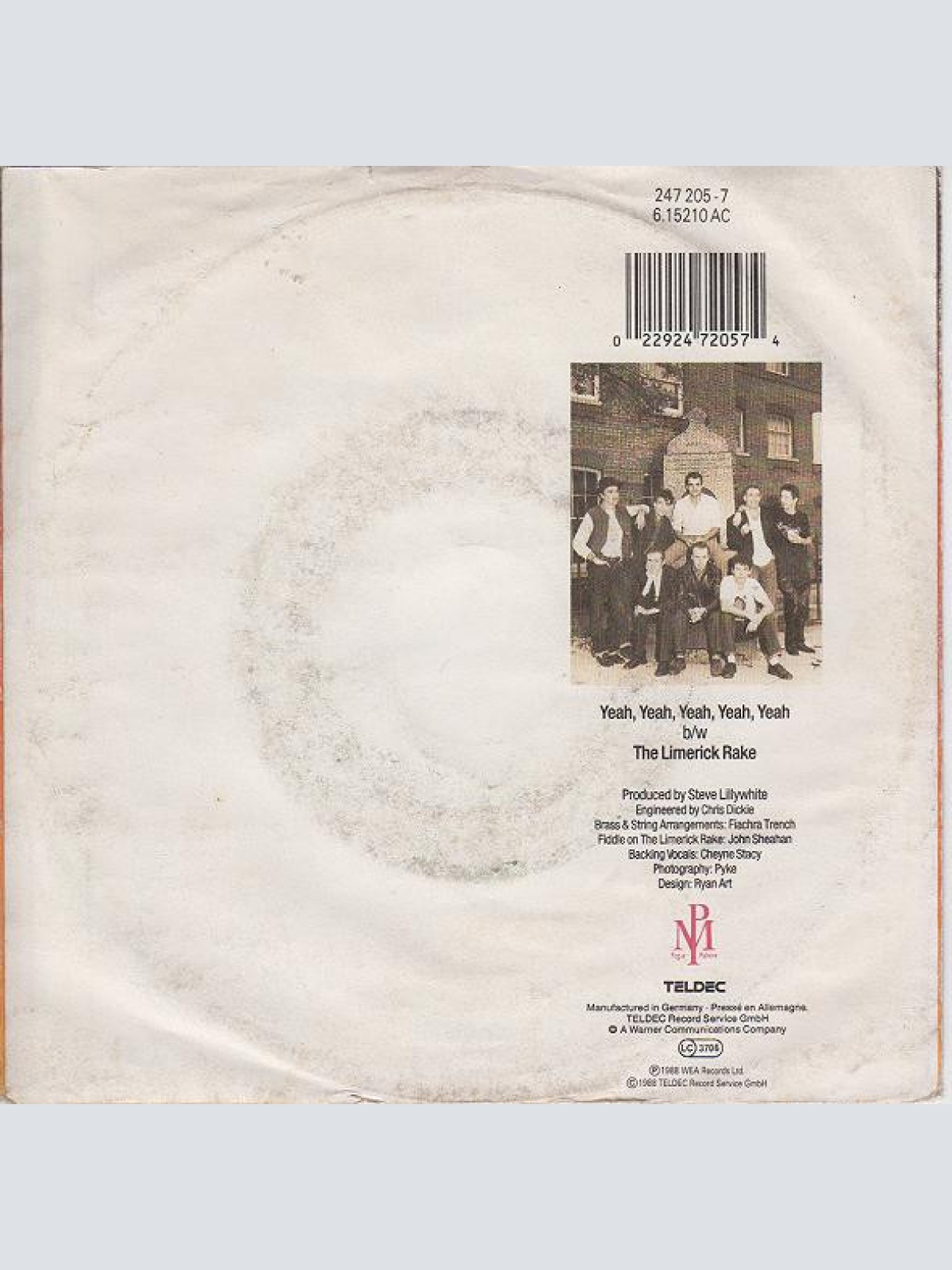 Vinyl / The Pogues - Yeah Yeah Yeah Yeah Yeah