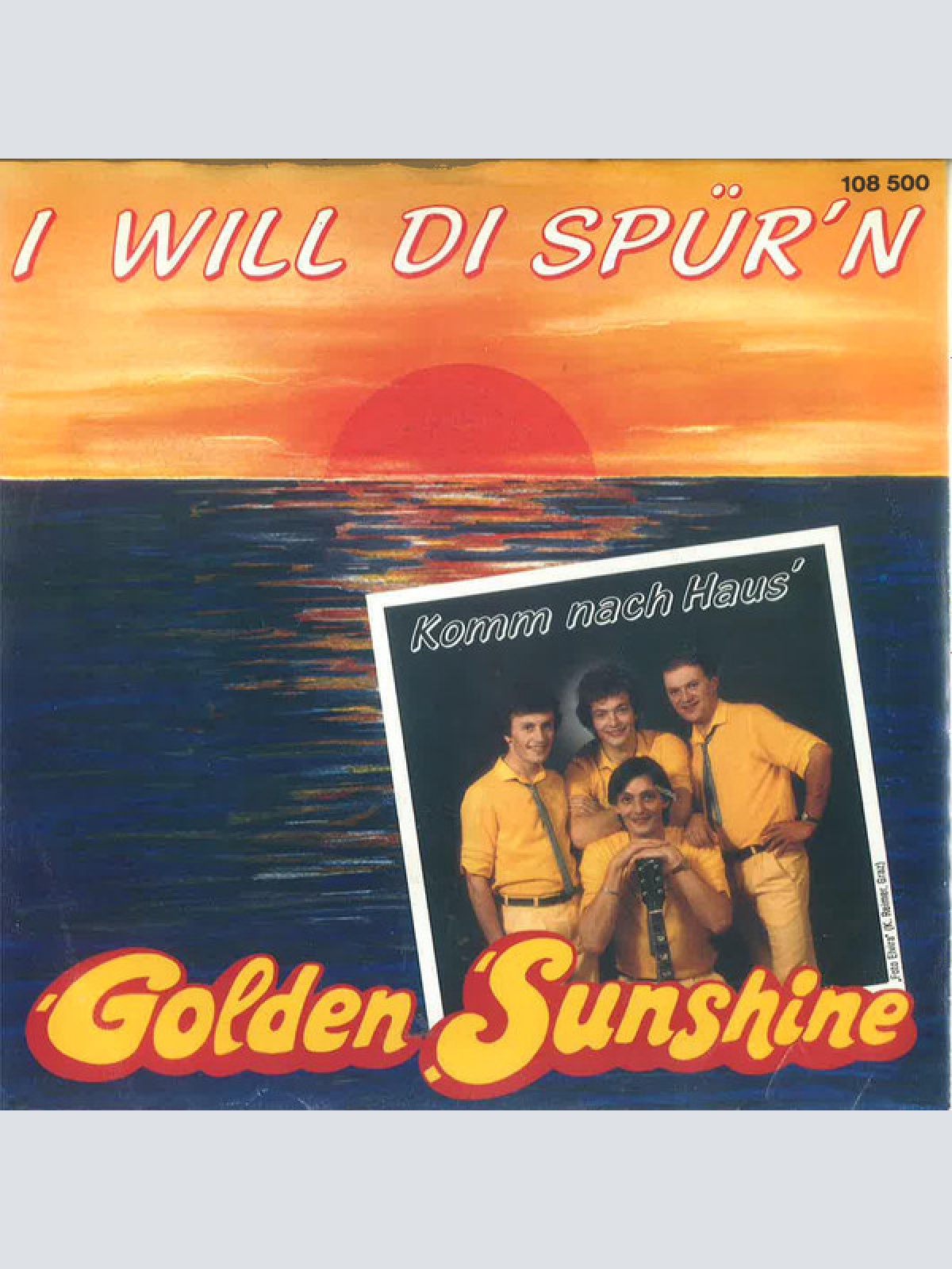 Vinyl / Golden Sunshine - I Will Di Spür'n