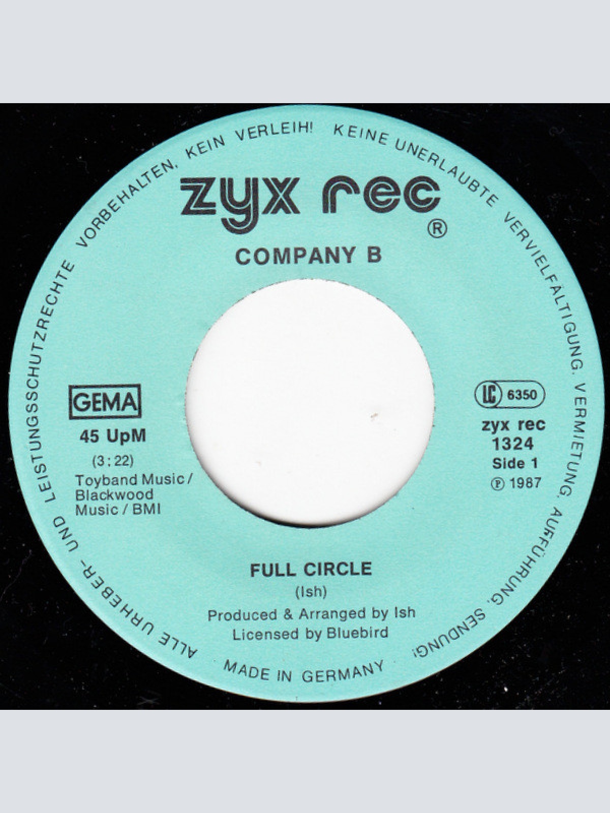 Vinyl / Company B - Full Circle