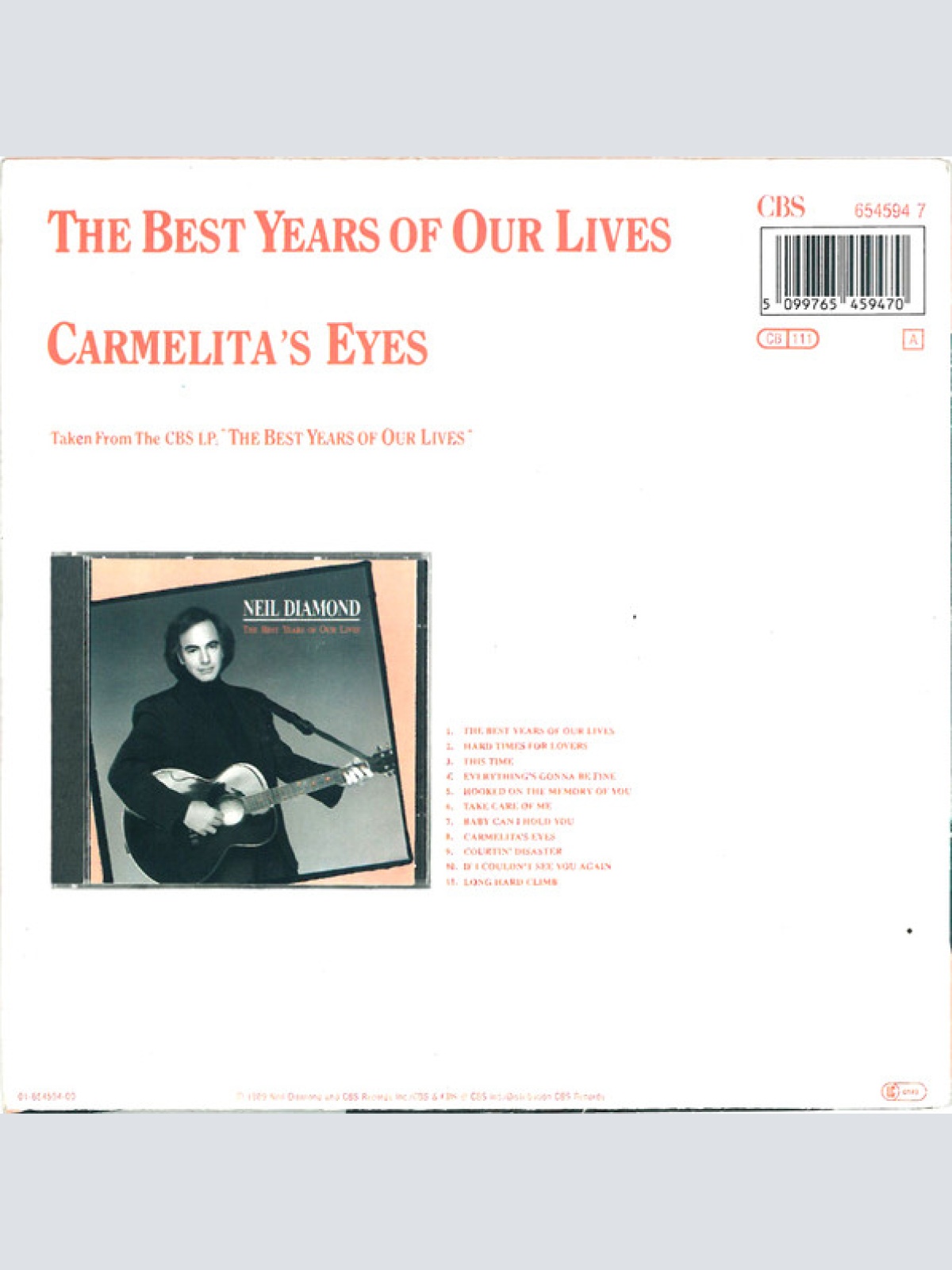 Vinyl / Neil Diamond - The Best Years Of Our Lives