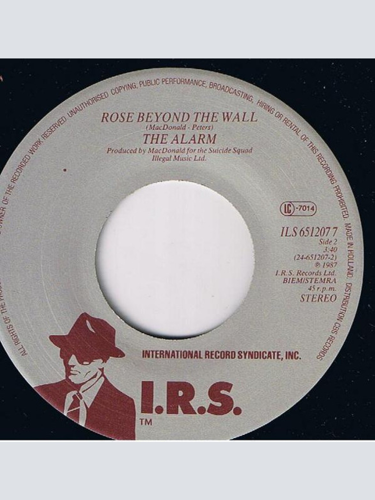 Vinyl / The Alarm - Rain In The Summertime