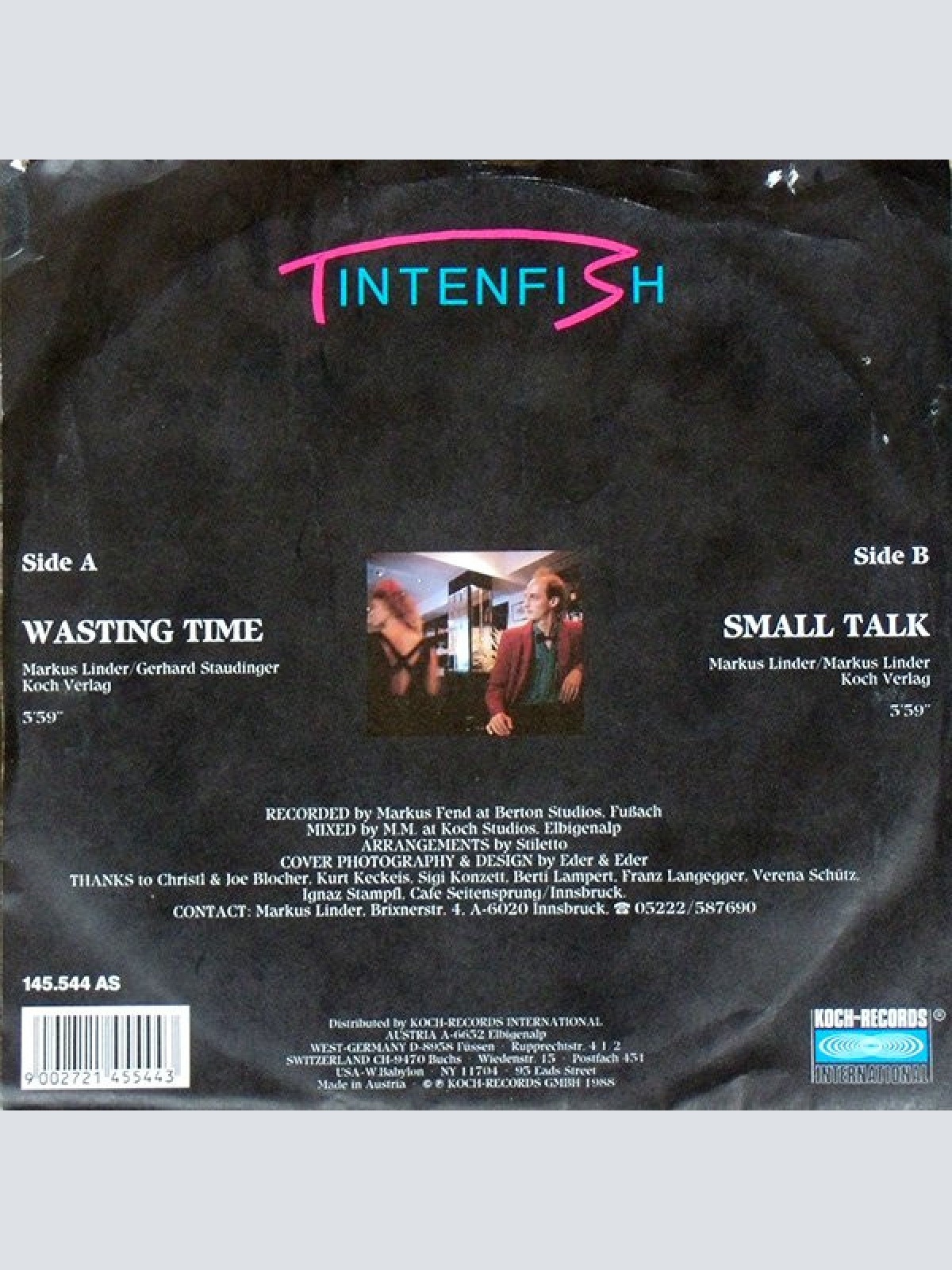 Vinyl / Tintenfish - Wasting Time