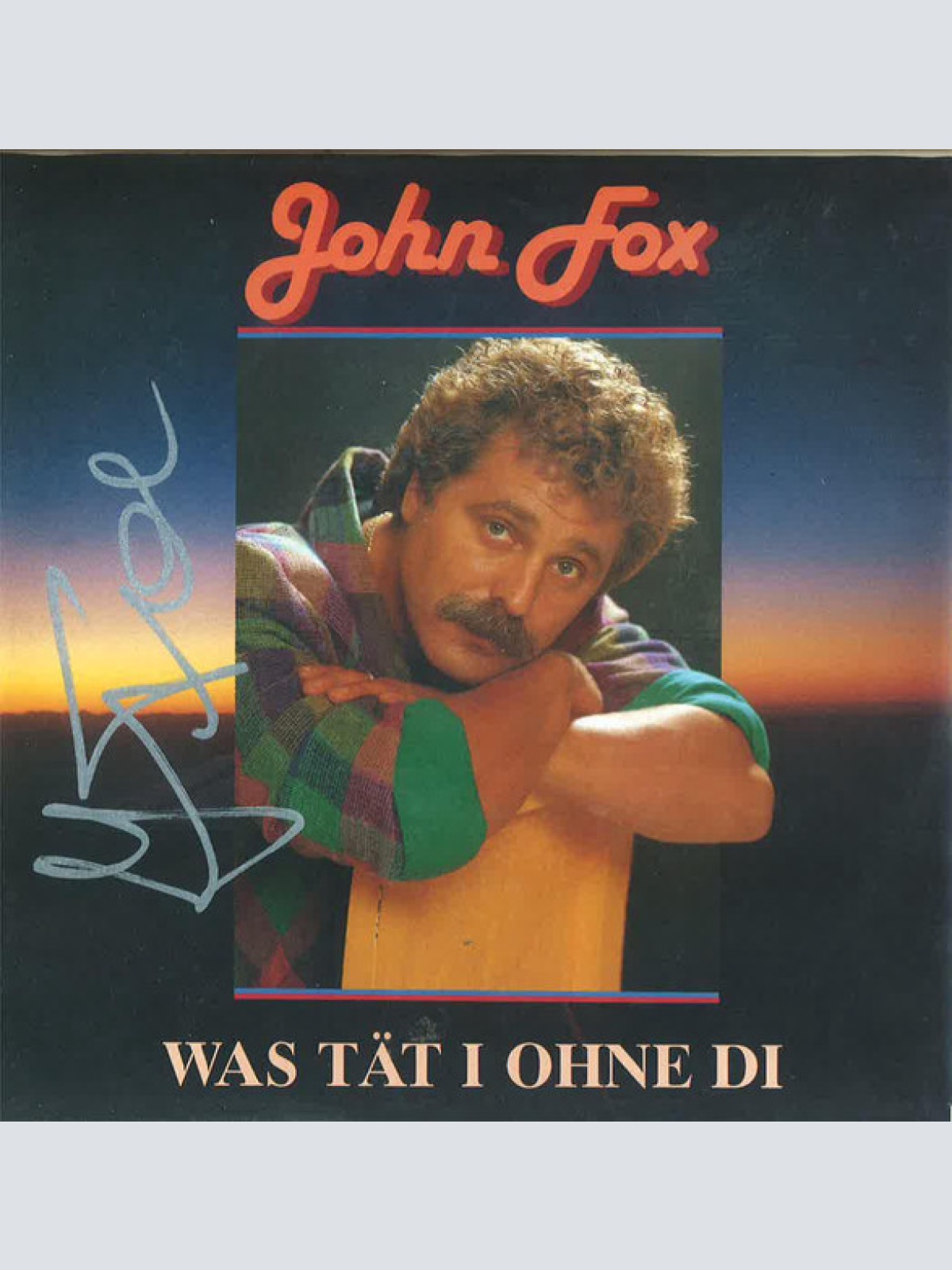 Vinyl / John Fox (4) - Was Tät I Ohne Di