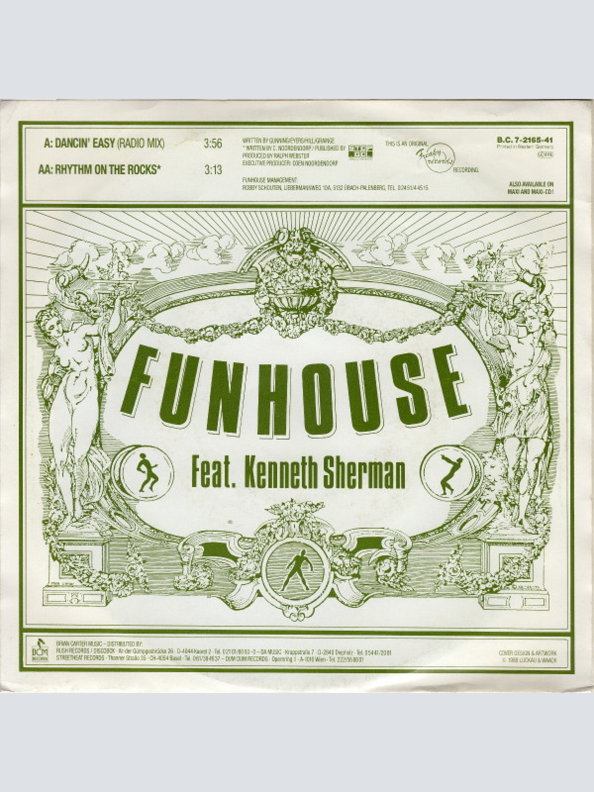 Vinyl / Funhouse Feat. Kenneth Sherman - Dancin' Easy