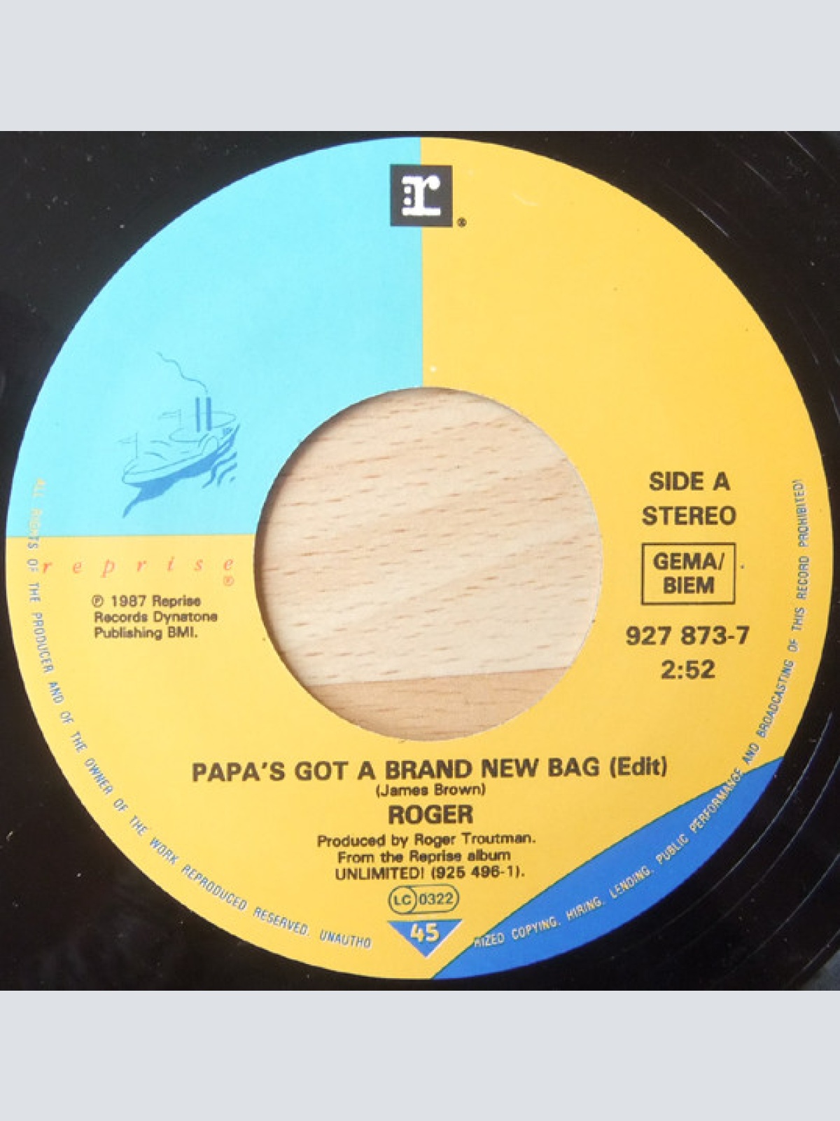 Vinyl / Roger* - Papa's Got A Brand New Bag