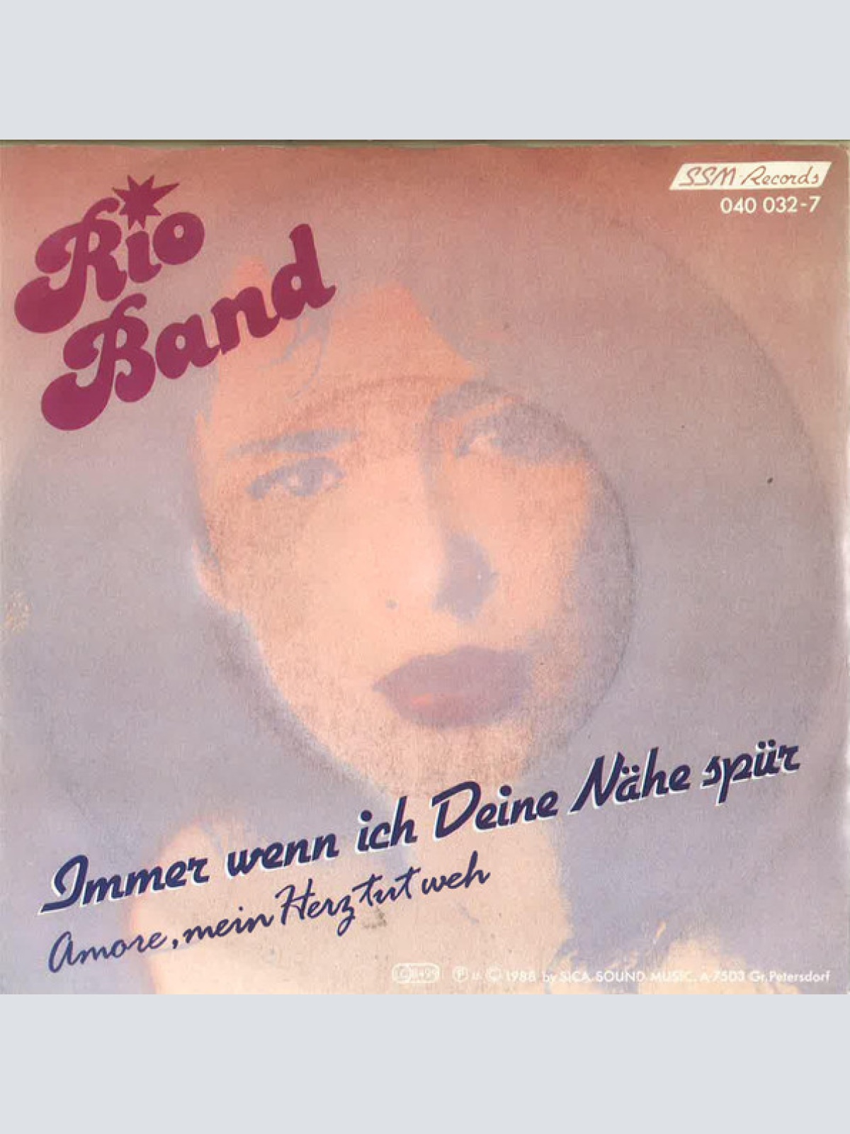 Vinyl / Rio Band (2) - Immer Wenn Ich Deine Nähe Spür