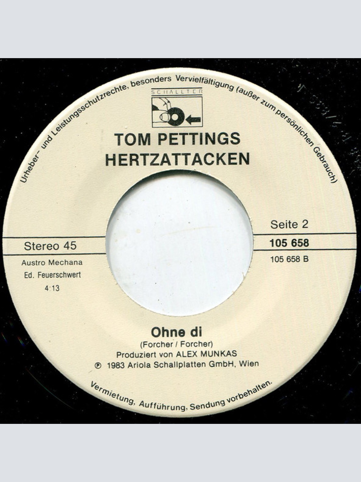 Vinyl / Tom Pettings Hertzattacken - Televisionen