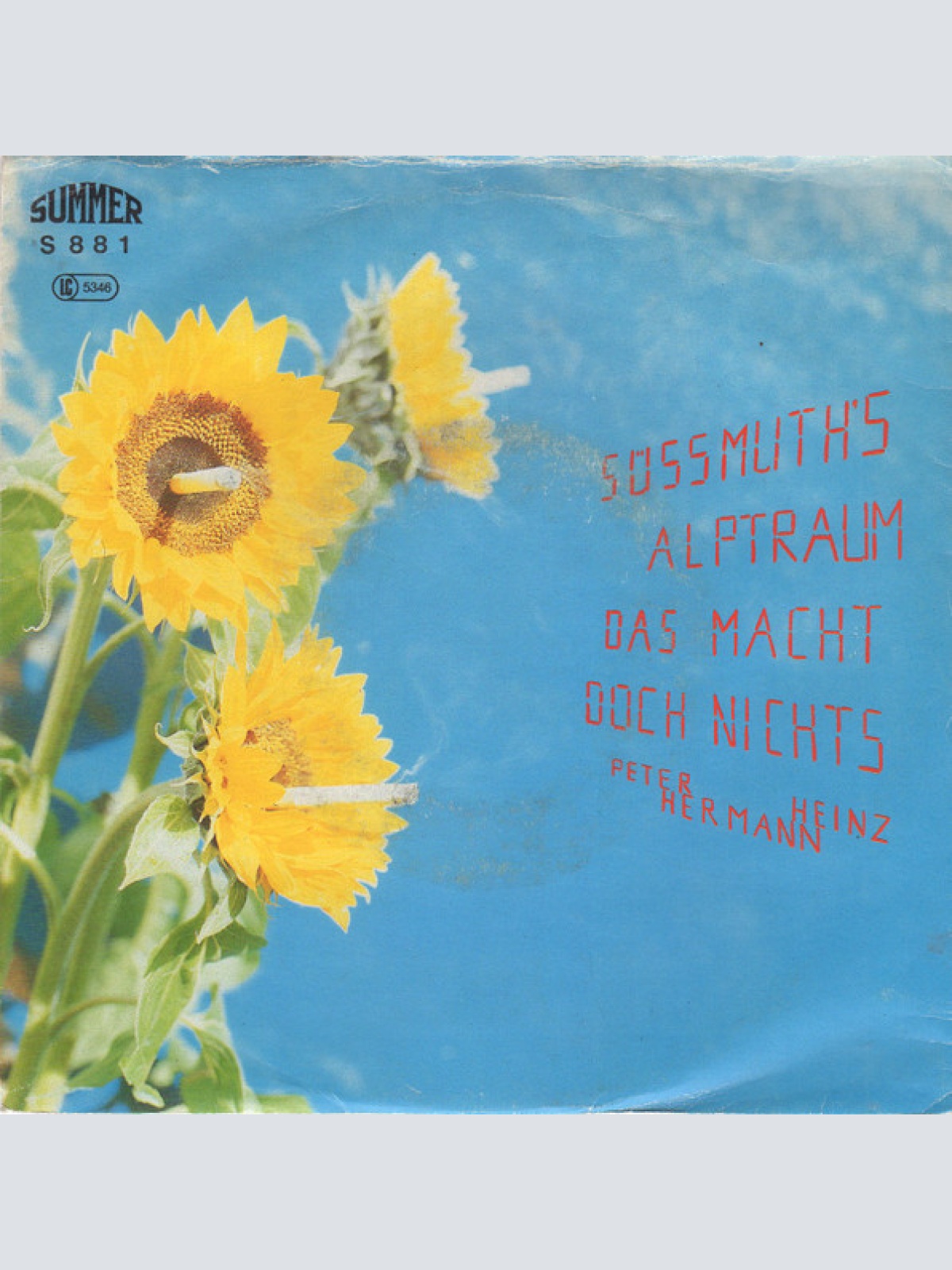 Vinyl / Peter Hermann Heinz - Süssmuth's Alptraum