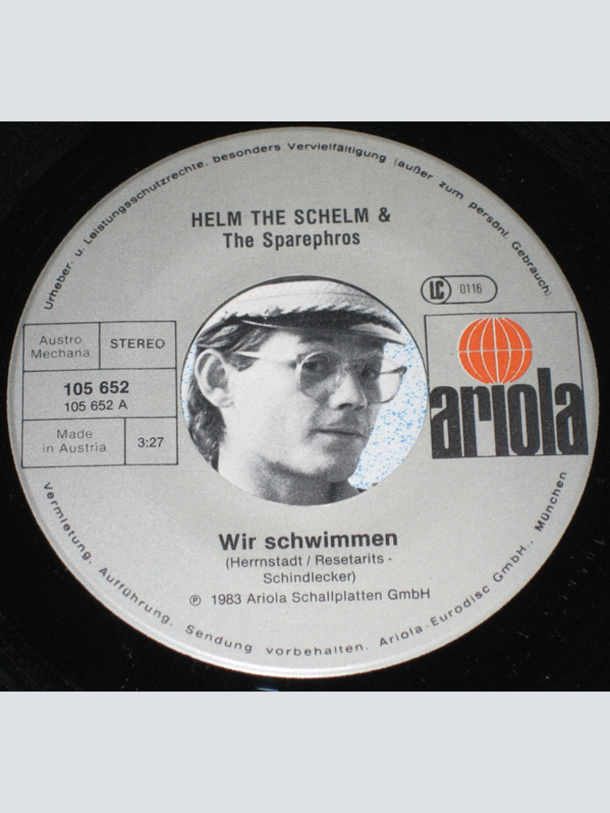 Vinyl / Helm The Schelm & The Sparephrohs - Wir Schwimmen / Kumm Z'ruck