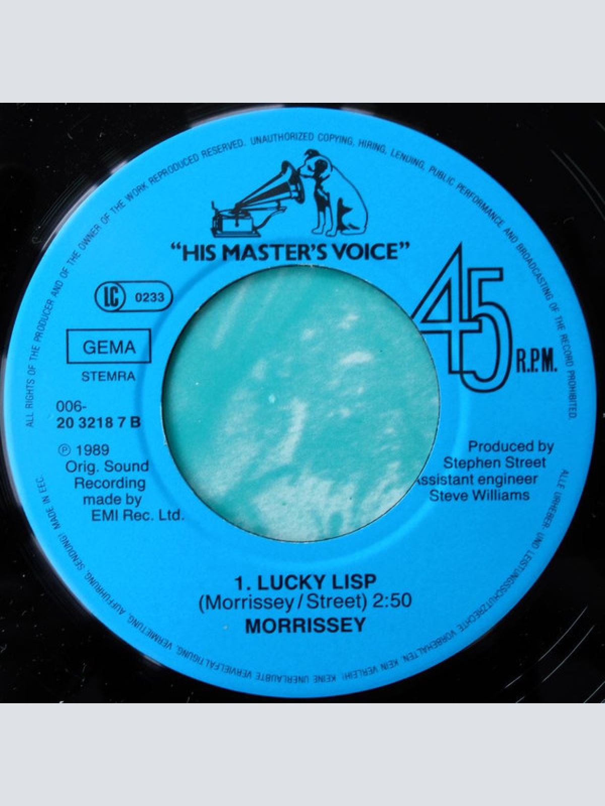 Vinyl / Morrissey - The Last Of The Famous International Playboys