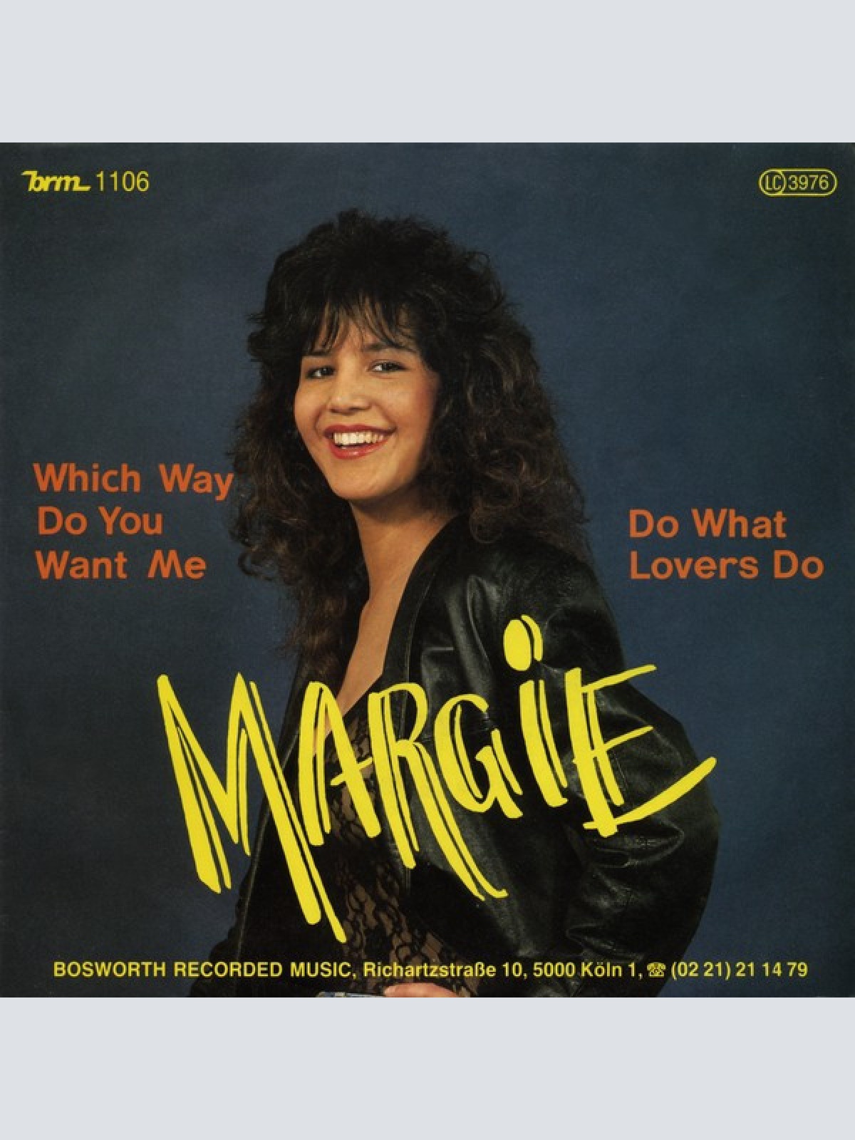 Vinyl / Margie (5) - Which Way Do You Want Me