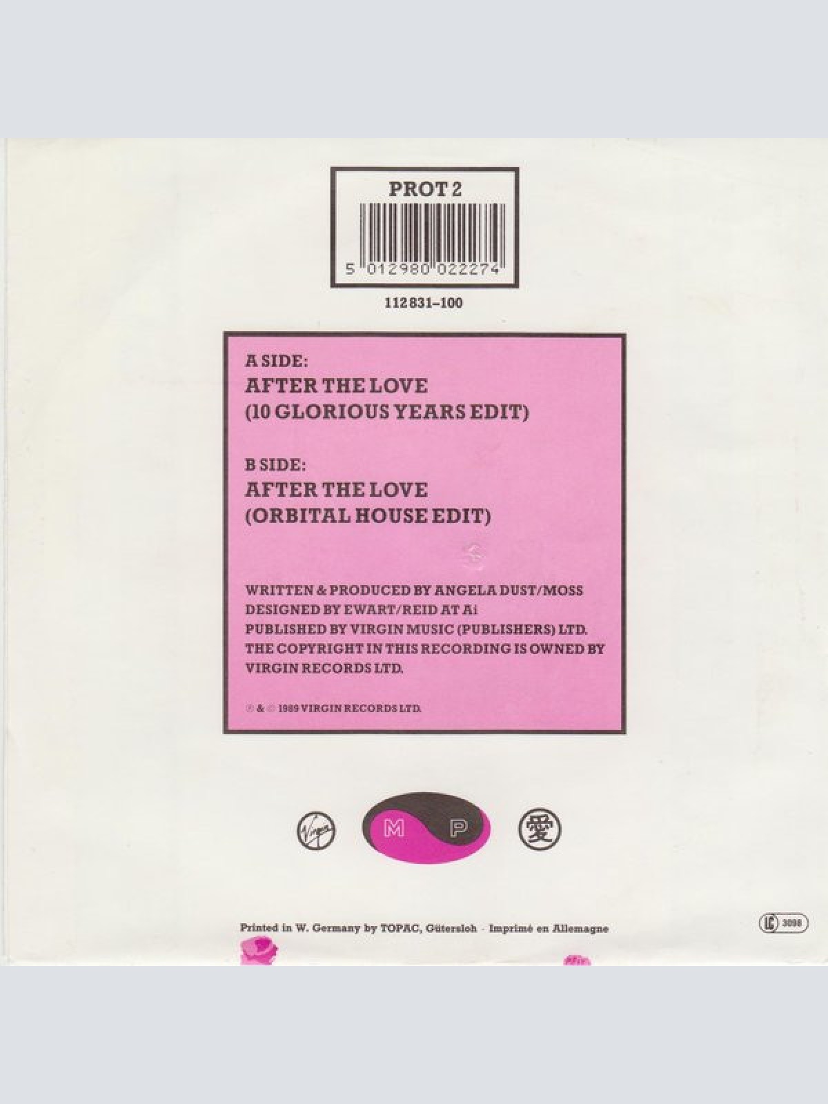 Vinyl / Jesus Loves You - After The Love