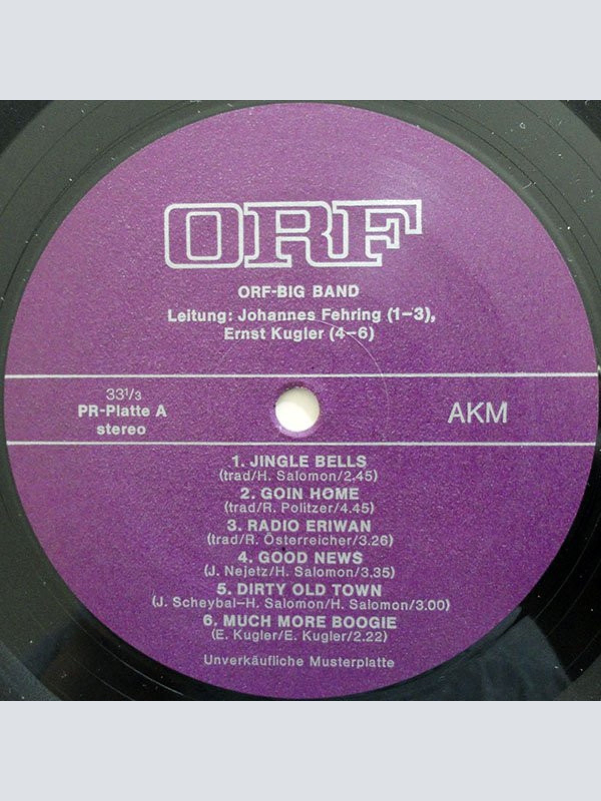 Vinyl / ORF Big Band - ORF Big Band