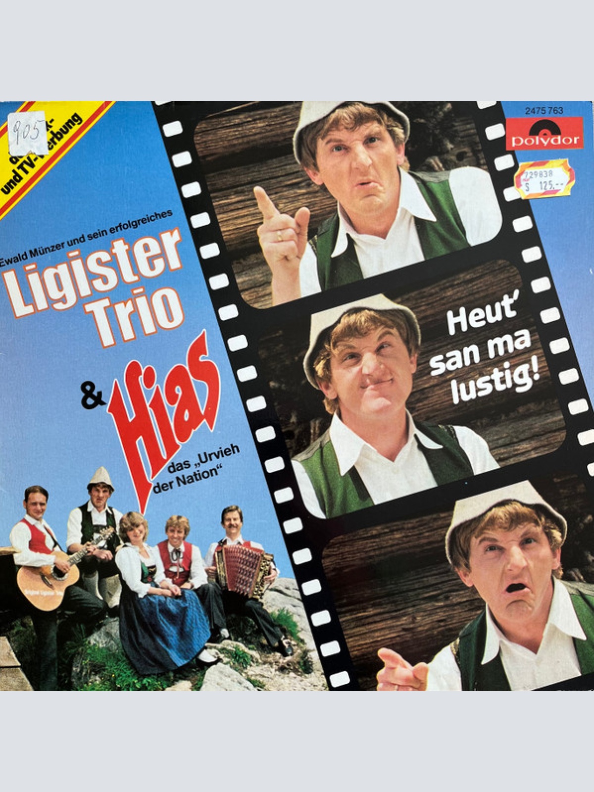 Vinyl / Ewald Münzer und sein erfolgreiches Ligister Trio* mit Resi* und Hias - Heut' san ma lustig!