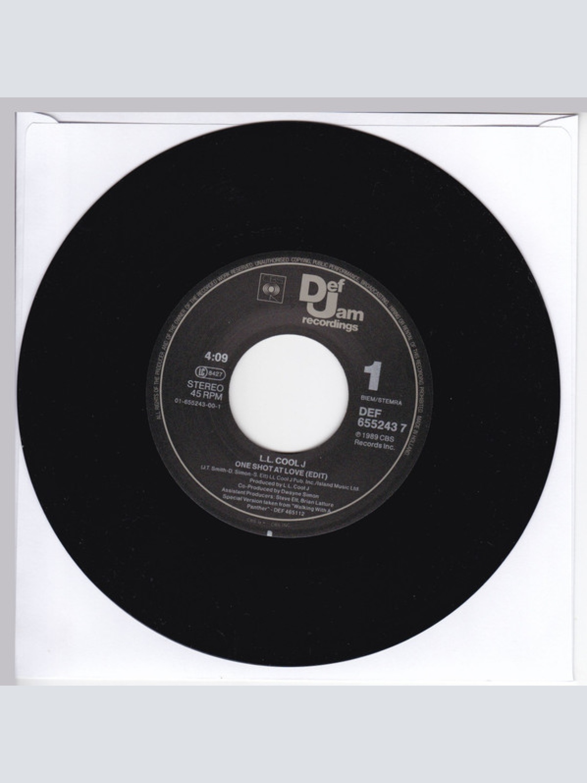 Vinyl / L.L. Cool J* - One Shot At Love