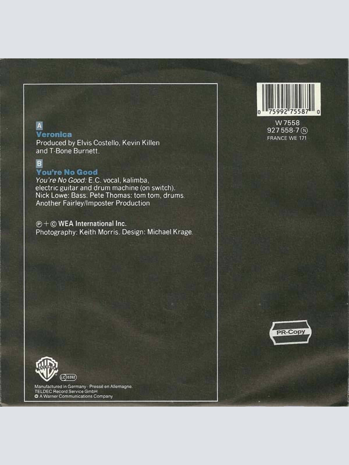 Vinyl / Elvis Costello - Veronica