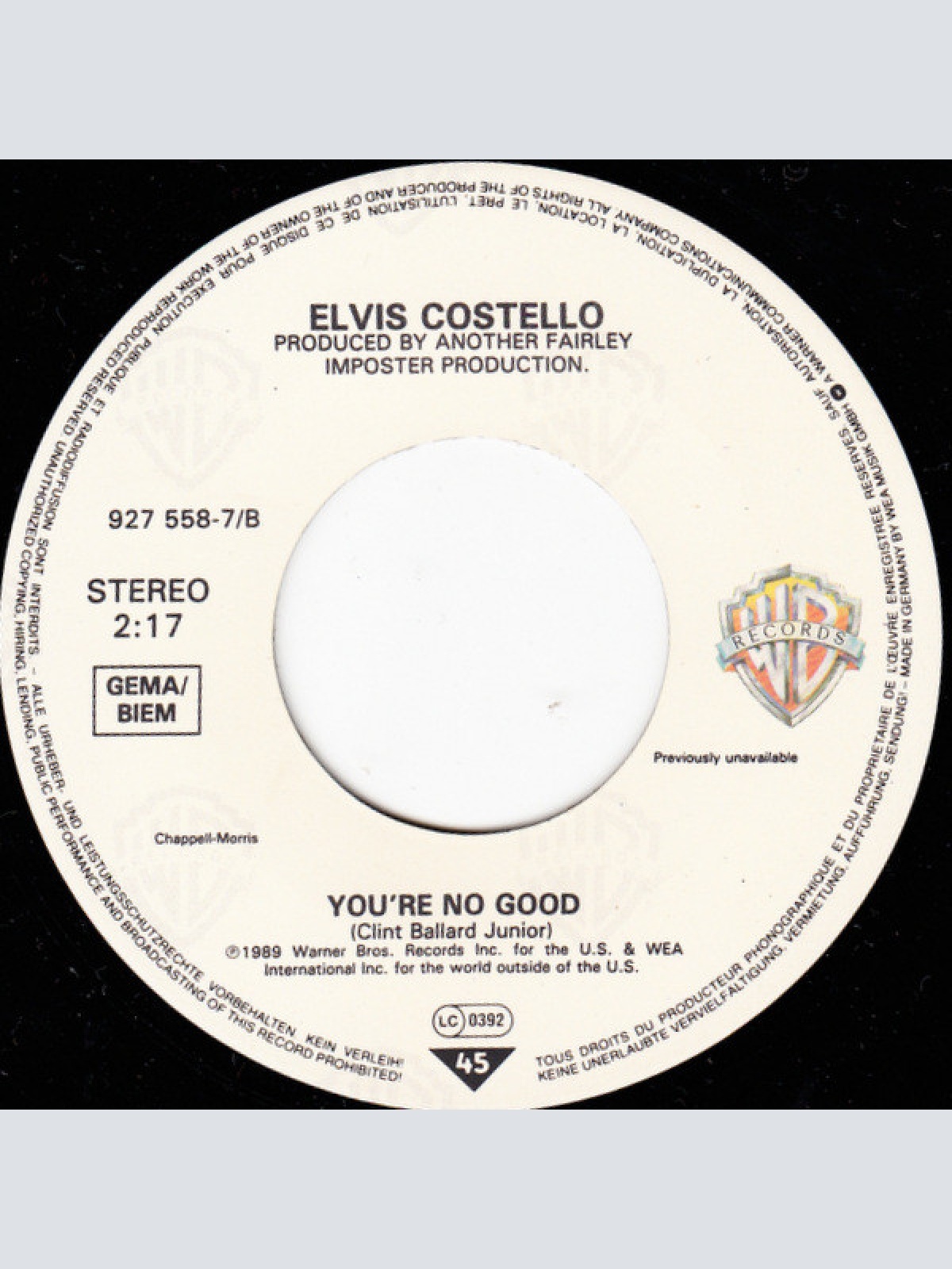 Vinyl / Elvis Costello - Veronica